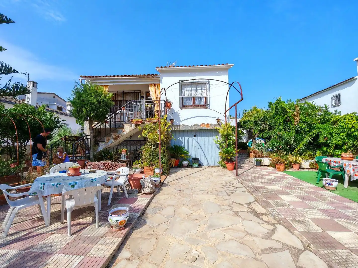 Jardín de Casa o chalet en venta en Calafell con Calefacción, Jardín privado y Terraza