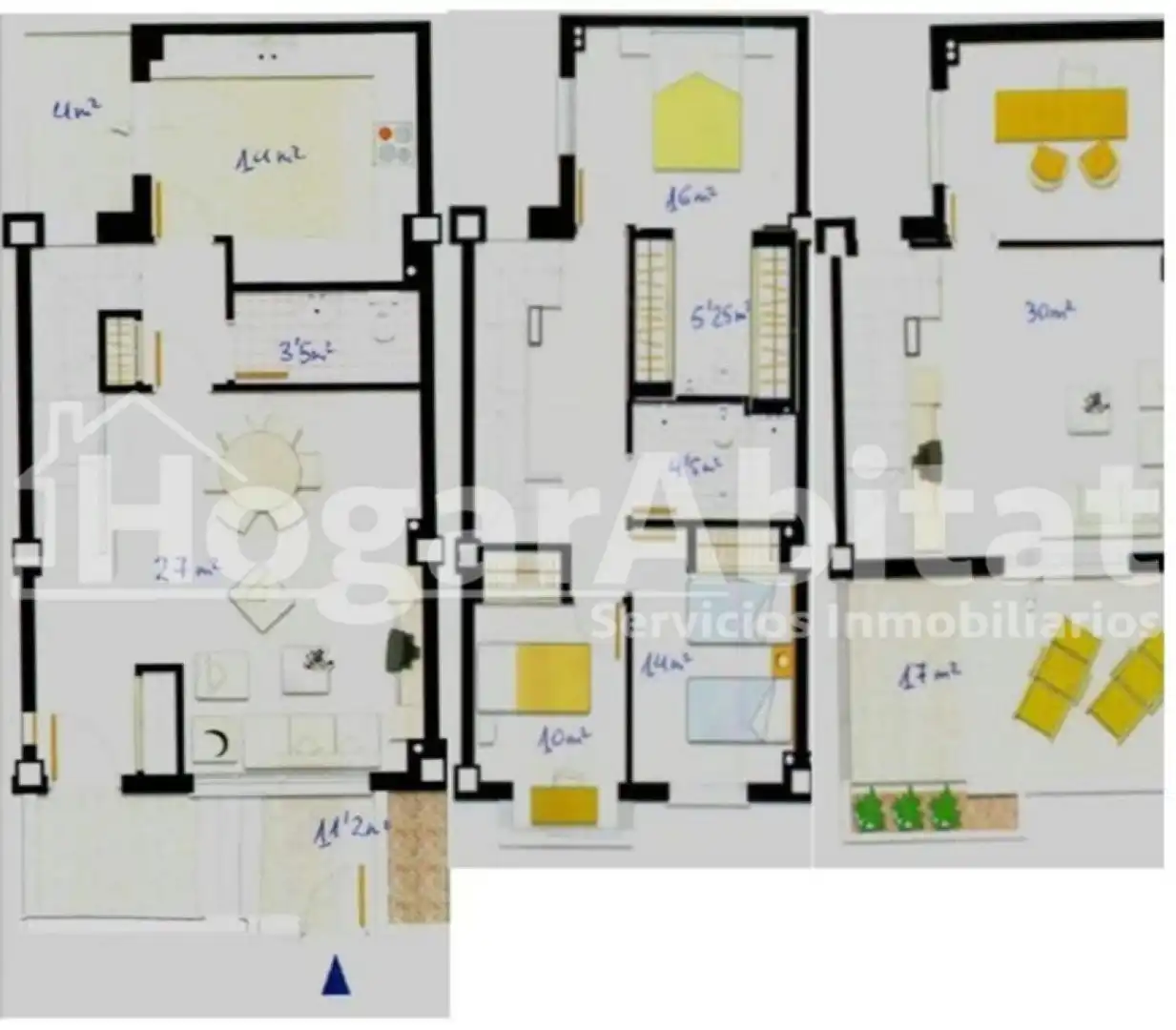 Adosado con terraza en venta en Calle Amèrica, imagen 38