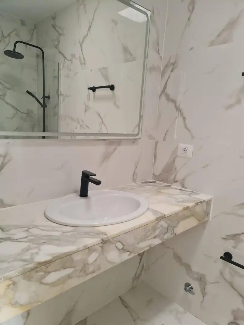 Bany de Casa o xalet de lloguer en San Bartolomé de Tirajana amb Jardí privat, Terrassa i Moblat