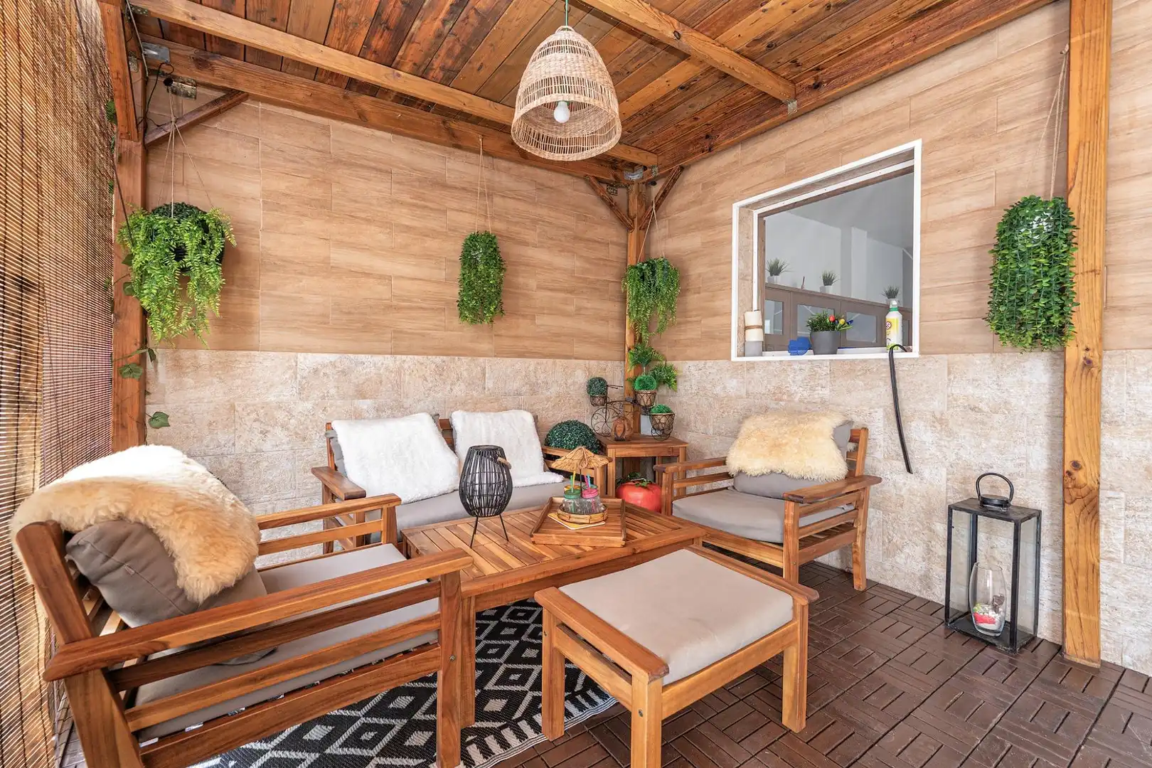Terraza de Finca rústica en venta en Arucas con Jardín privado, Terraza y Amueblado