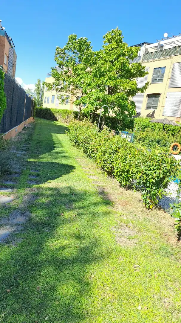 Garten von Wohnung zur Miete in Madrid mit Klimaanlage, Heizung und Abstellraum