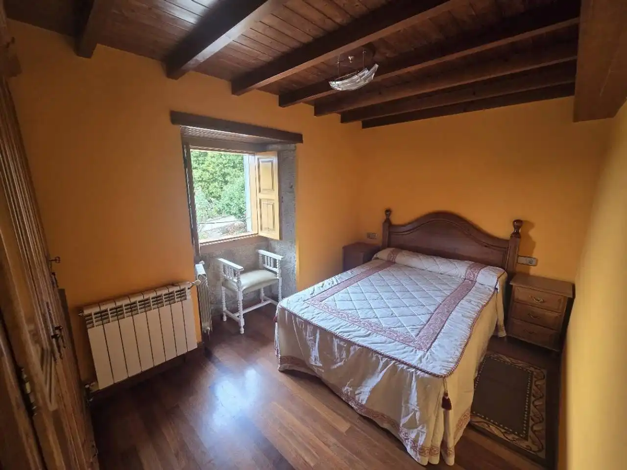 Schlafzimmer von Haus oder Chalet zum Verkauf in O Saviñao  mit Heizung, Privatgarten und Terrasse