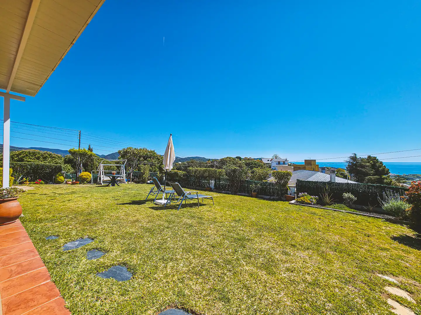 Garten von Haus oder Chalet zum Verkauf in Sant Cebrià de Vallalta mit Heizung, Privatgarten und Terrasse