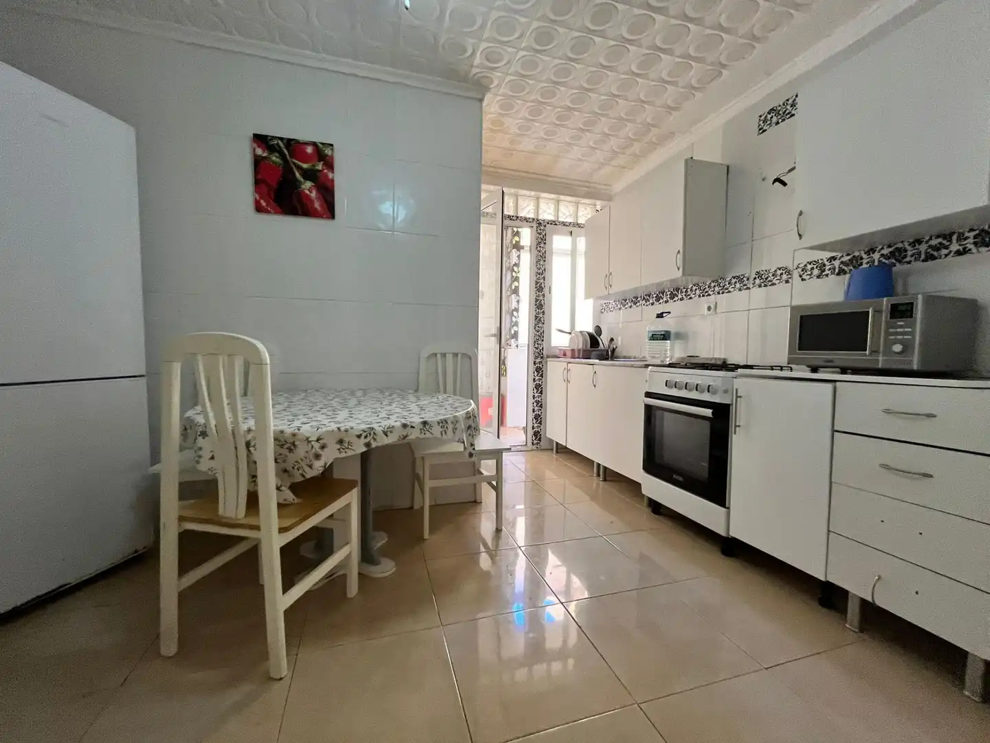 Kitchen of Flat for sale in Águilas  with Furnished and Balcony