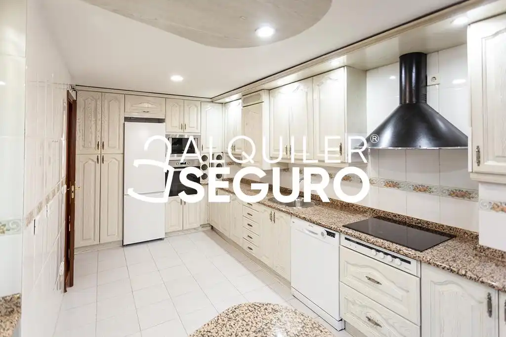 Cuina de Casa o xalet de lloguer en Madrid amb Aire condicionat, Calefacció i Terrassa
