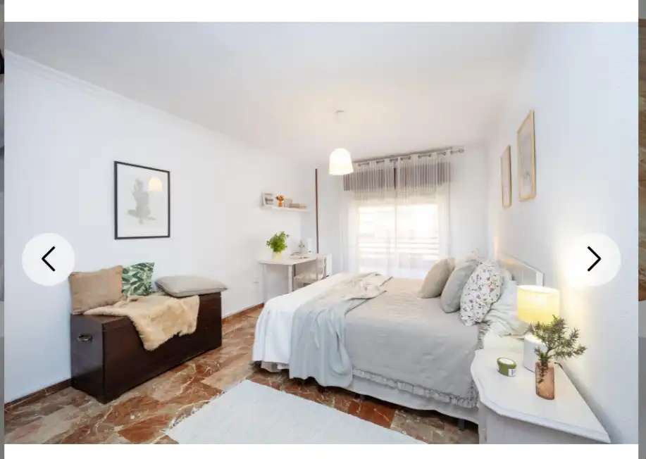 Bedroom of Flat for sale in Granada  with Air Conditioner and Terrace