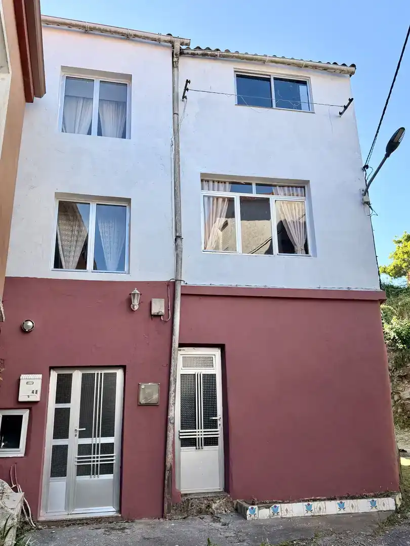 Exterior view of Houses for sale in Cee  with Storage room and Furnished
