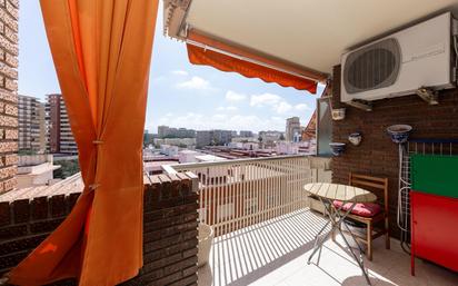 Bedroom of Flat for sale in Málaga Capital  with Air Conditioner, Terrace and Balcony