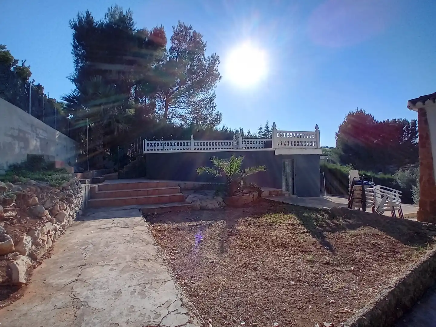 Vista exterior de Casa o chalet en venta en Godelleta con Jardín privado, Terraza y Piscina