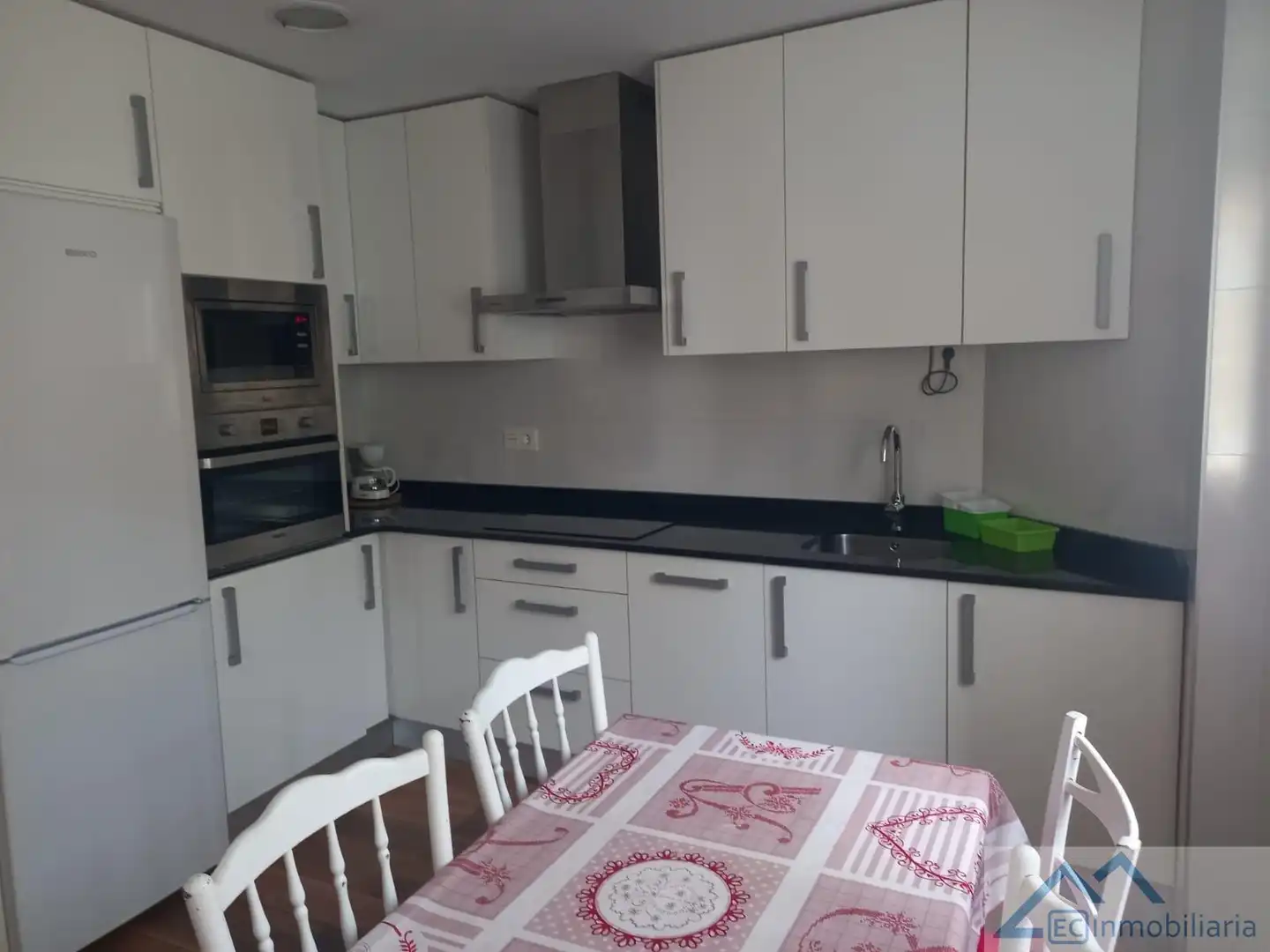Küche von Wohnung zur Miete in Santander mit Möbliert