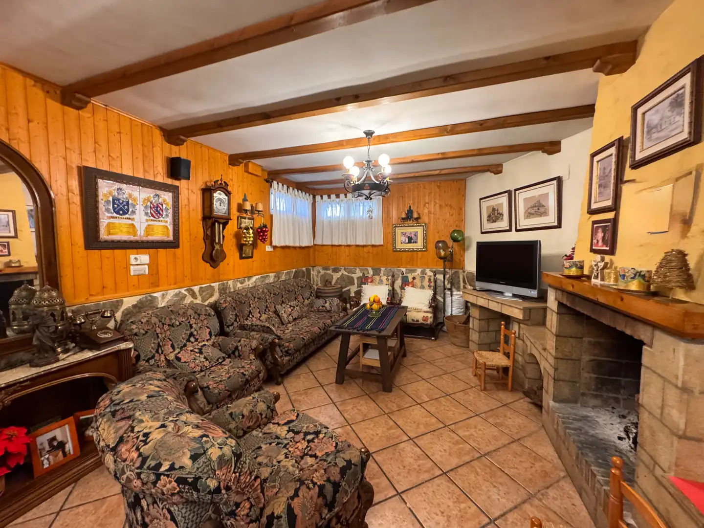 Sala de estar de Casa o chalet en venta en Caravaca de la Cruz con Aire acondicionado, Calefacción y Jardín privado