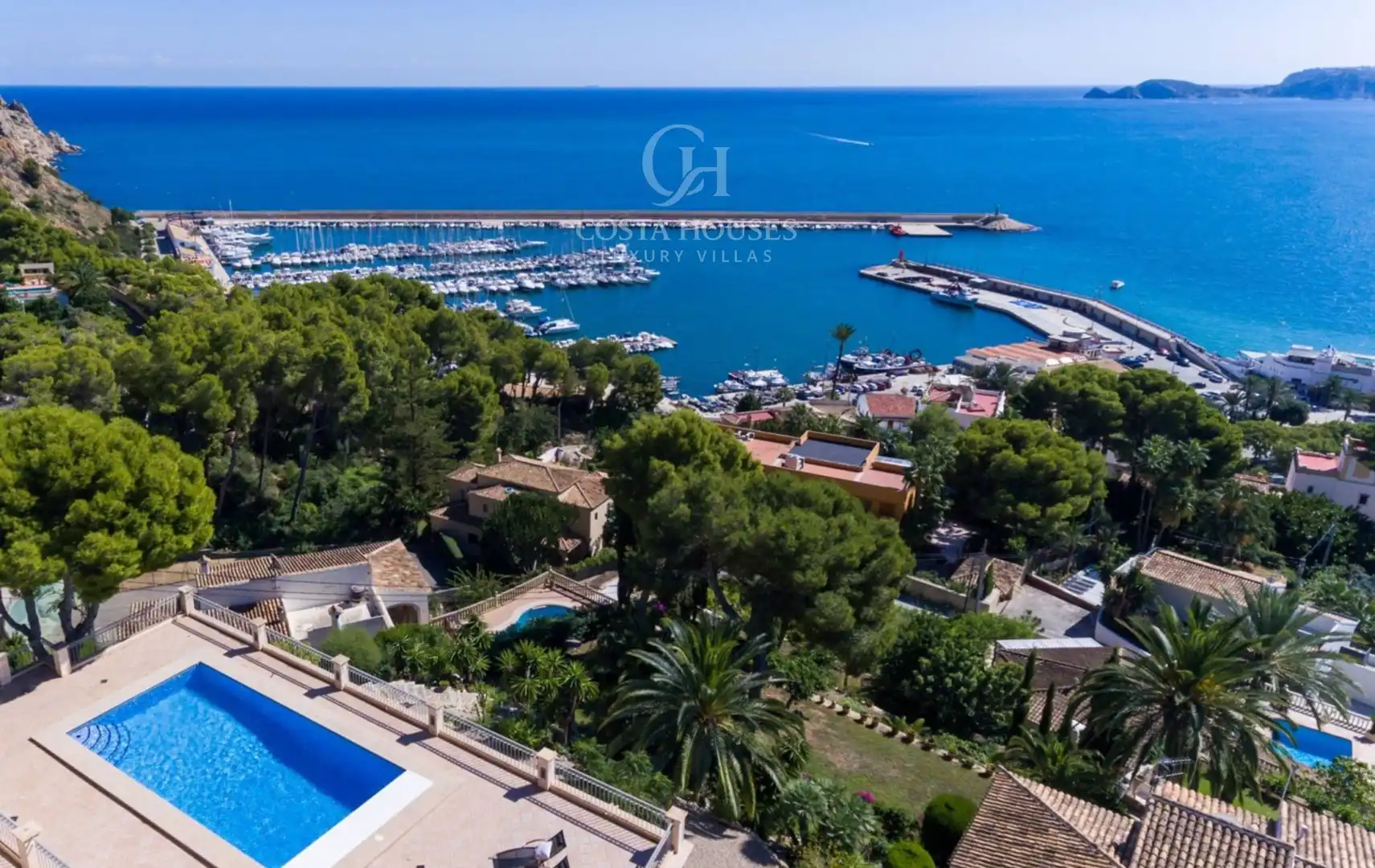 Exterior view of Houses for sale in Jávea / Xàbia  with Air Conditioner, Private garden and Terrace