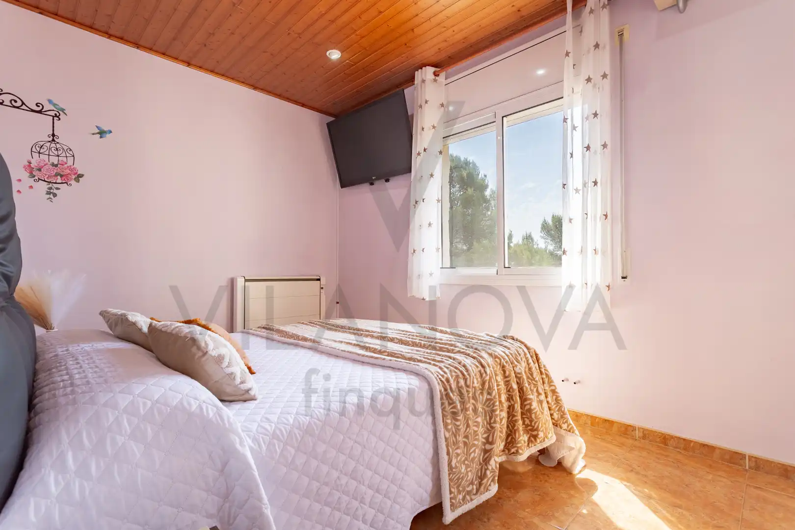 Habitación de Casa o chalet en venta en Cabra del Camp con Aire acondicionado, Calefacción y Jardín privado