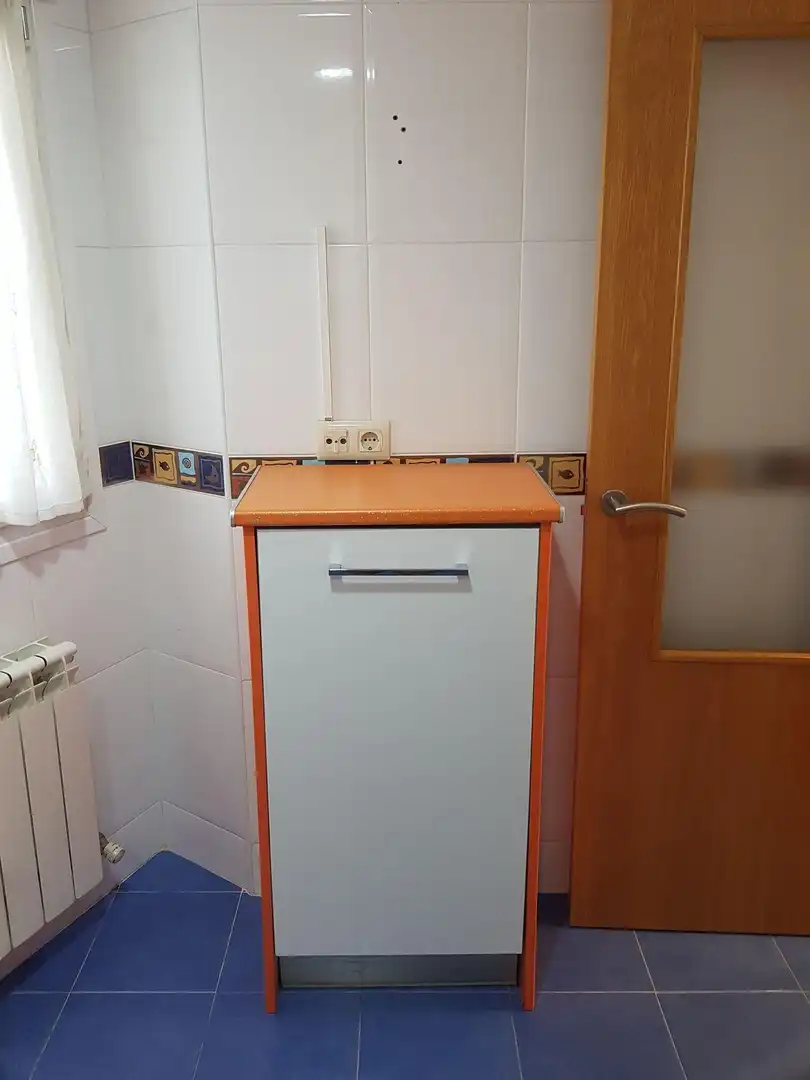 Cocina de Ático en venta en Venta de Baños con Calefacción, Parquet y Terraza