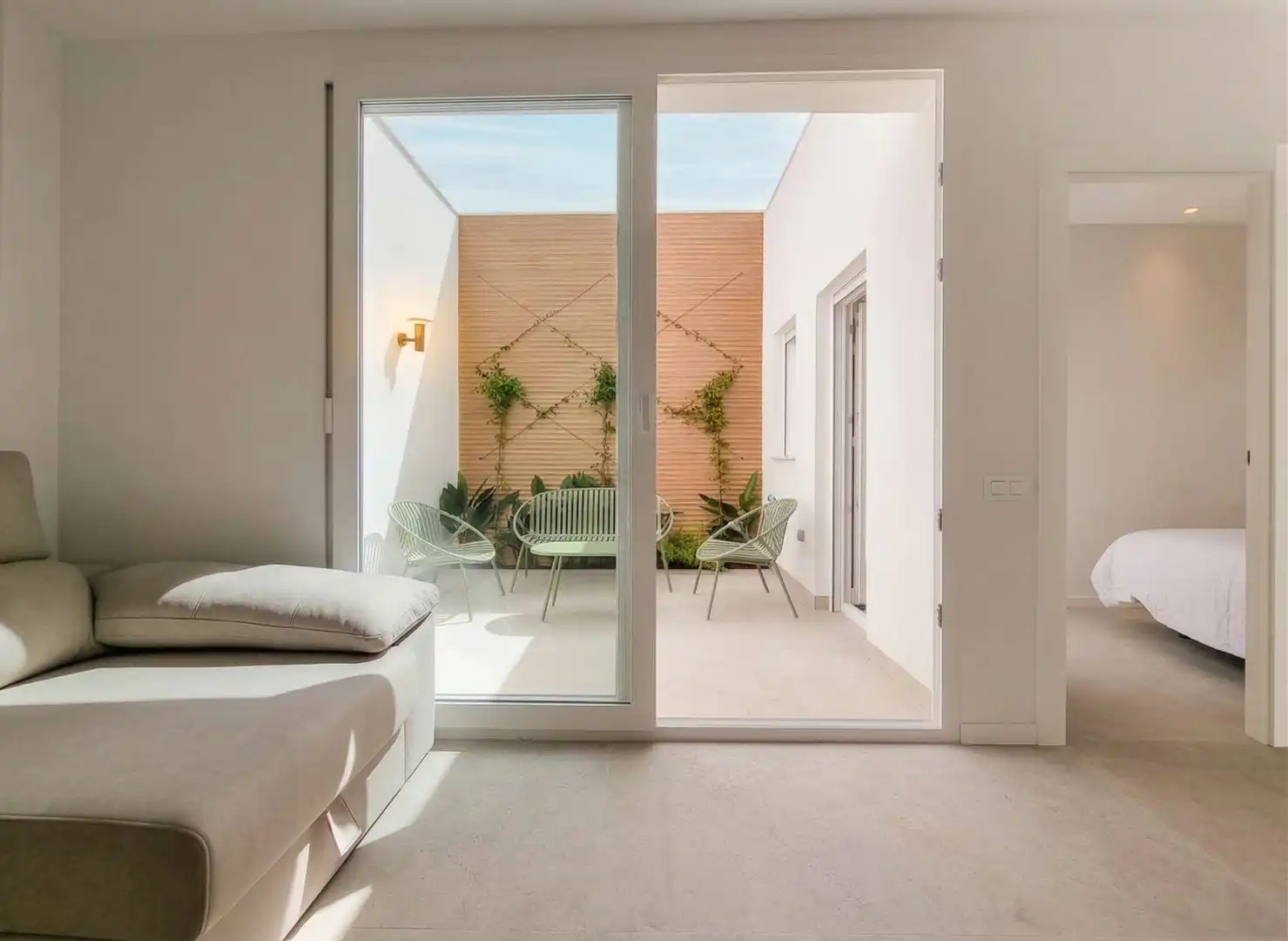 Terraza de Apartamento para compartir en Molina de Segura con Aire acondicionado, Terraza y Amueblado