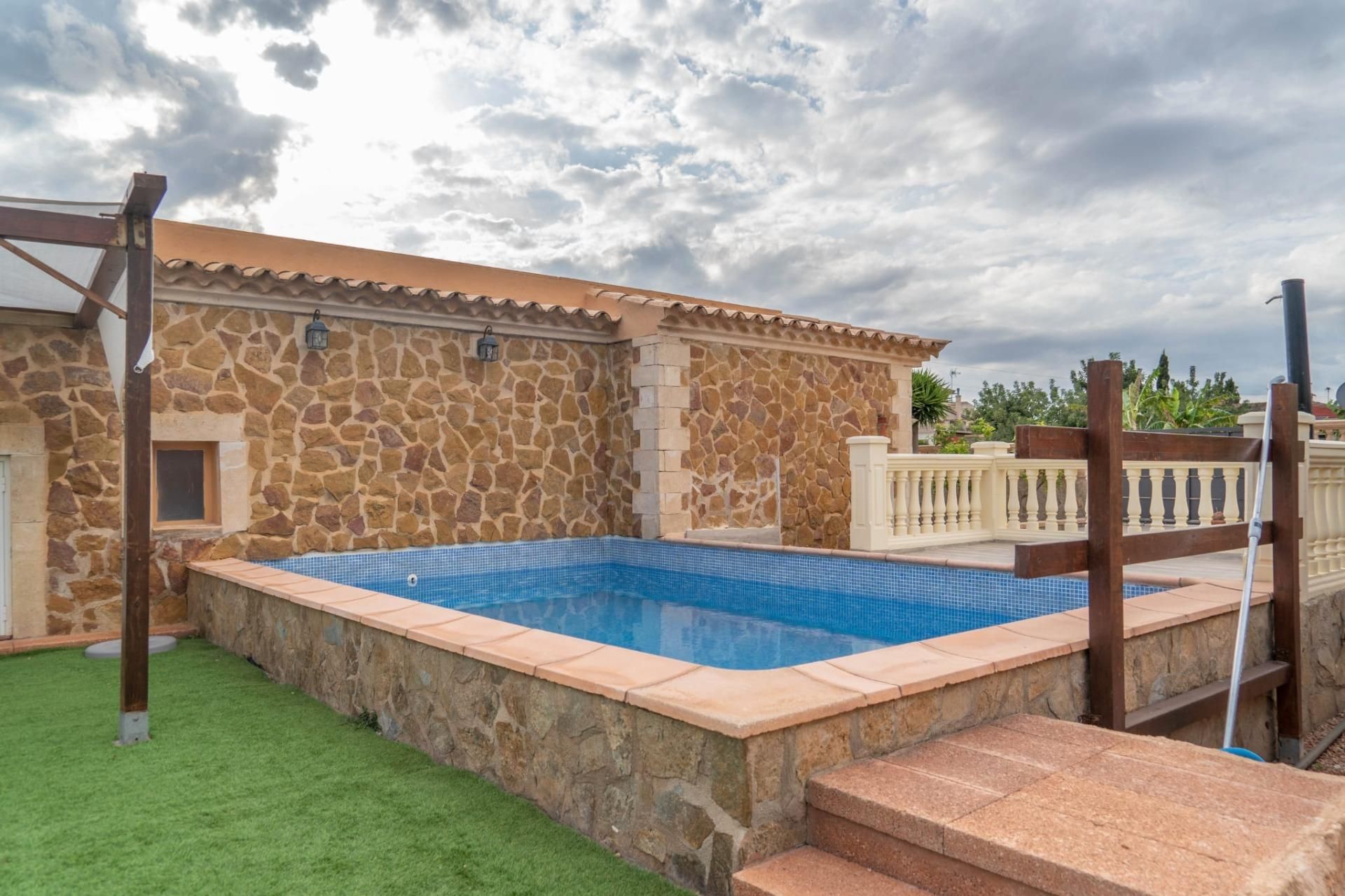 Piscina de Casa o xalet en venda en Marratxí amb Calefacció, Jardí privat i Terrassa