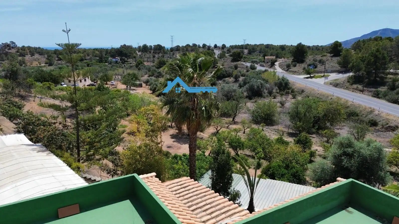 Vista exterior de Finca rústica en venta en La Nucia con Jardín privado, Terraza y Trastero