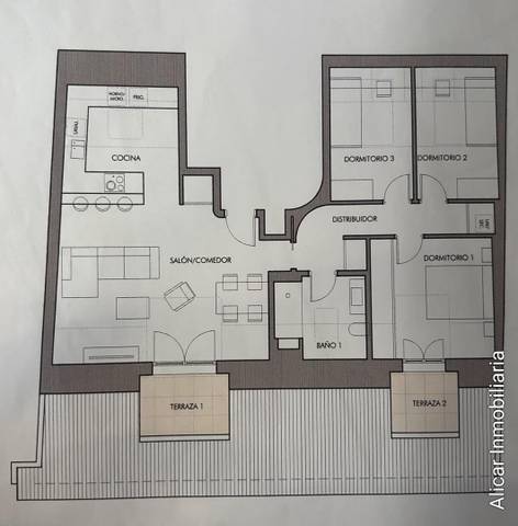 Ático en Venta en Centro