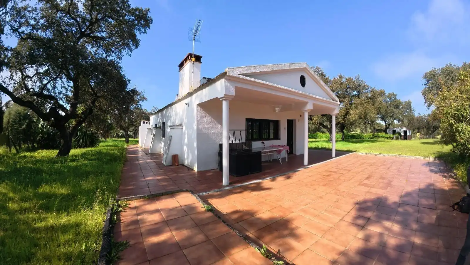 Jardín de Casa o chalet en venta en Badajoz con Jardín privado, Terraza y Piscina