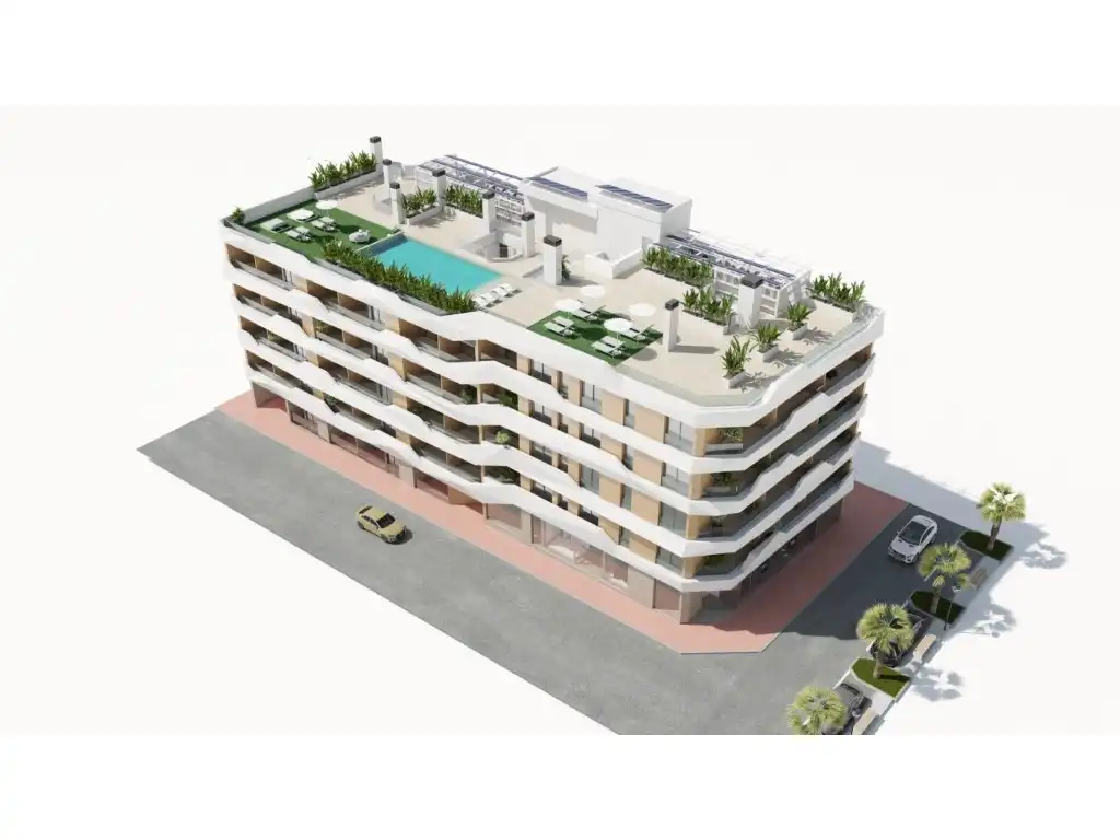 Penthouse with pool for sale in Guardamar Playa, imagen 19