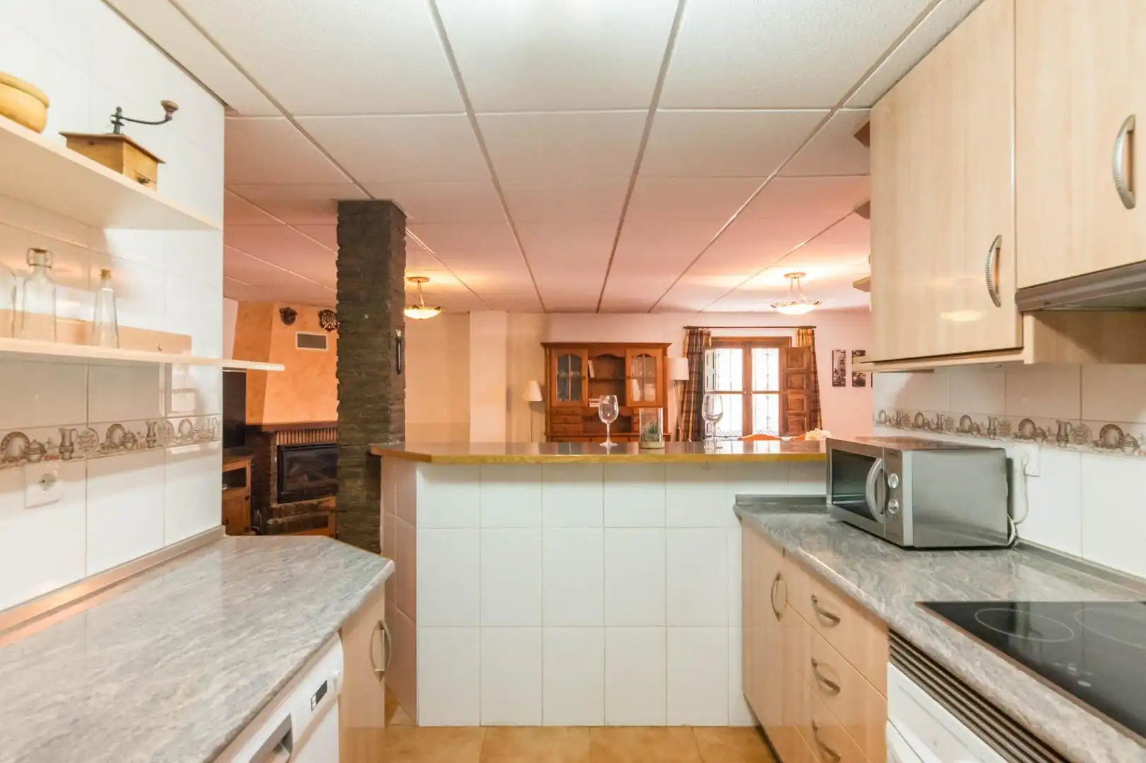 Cocina de Finca rústica en venta en Fortuna con Calefacción, Jardín privado y Terraza