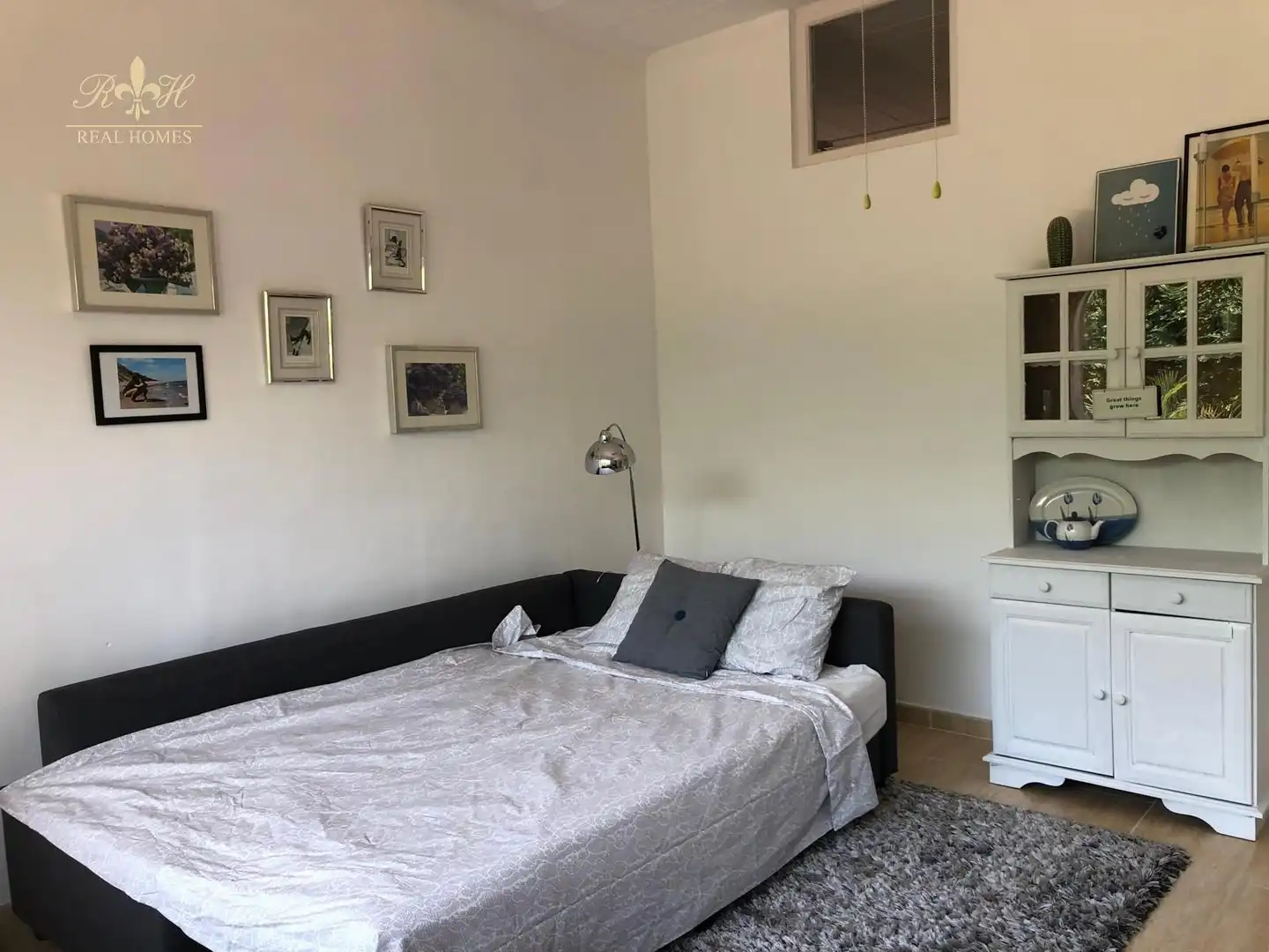 Schlafzimmer von Haus oder Chalet zur Miete in L'Alfàs del Pi mit Klimaanlage, Terrasse und Schwimmbad