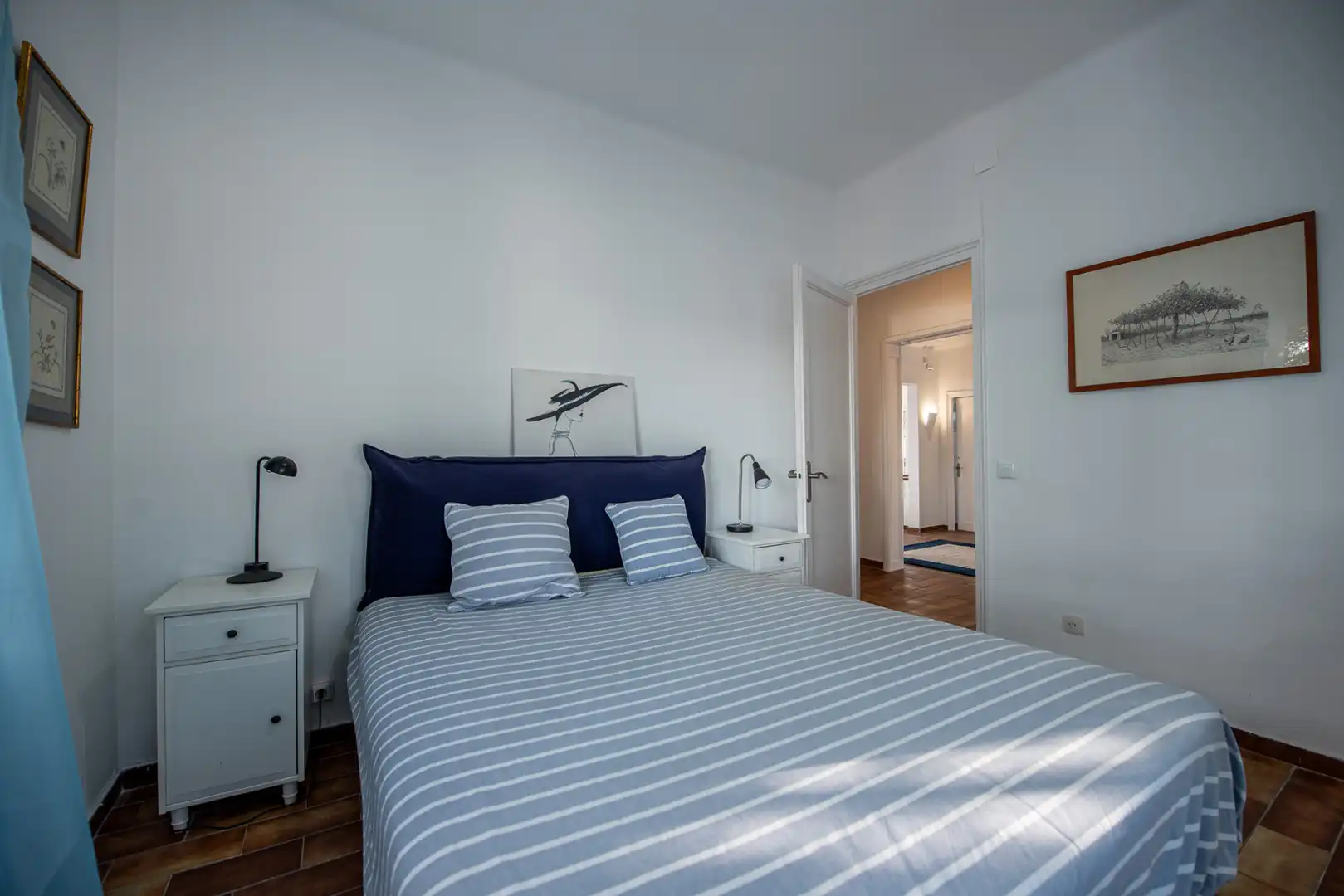 Dormitori de Casa o xalet de lloguer en Sant Feliu de Guíxols amb Calefacció, Jardí privat i Moblat