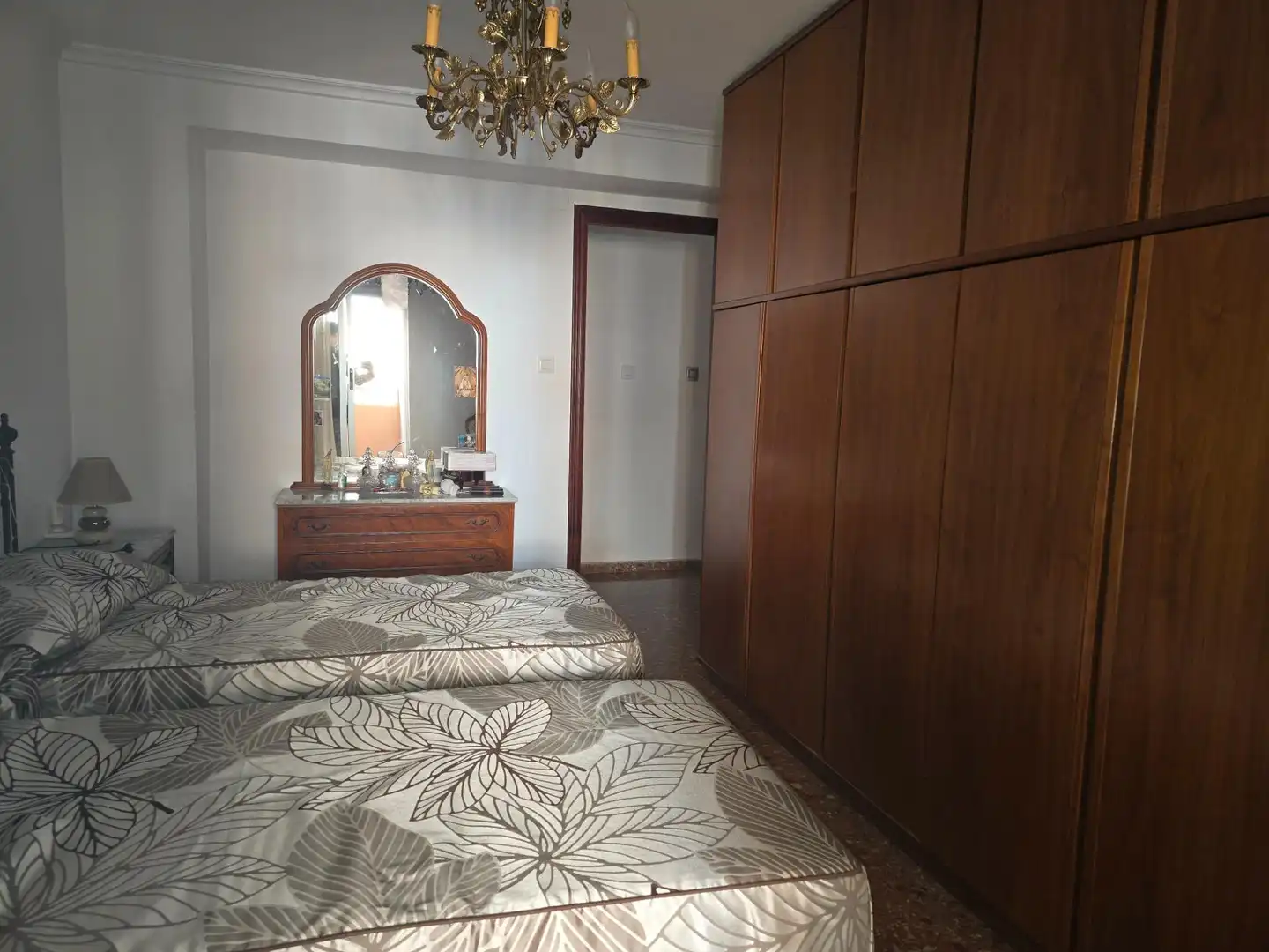 Schlafzimmer von Wohnung zum Verkauf in Valencia mit Klimaanlage und Balkon