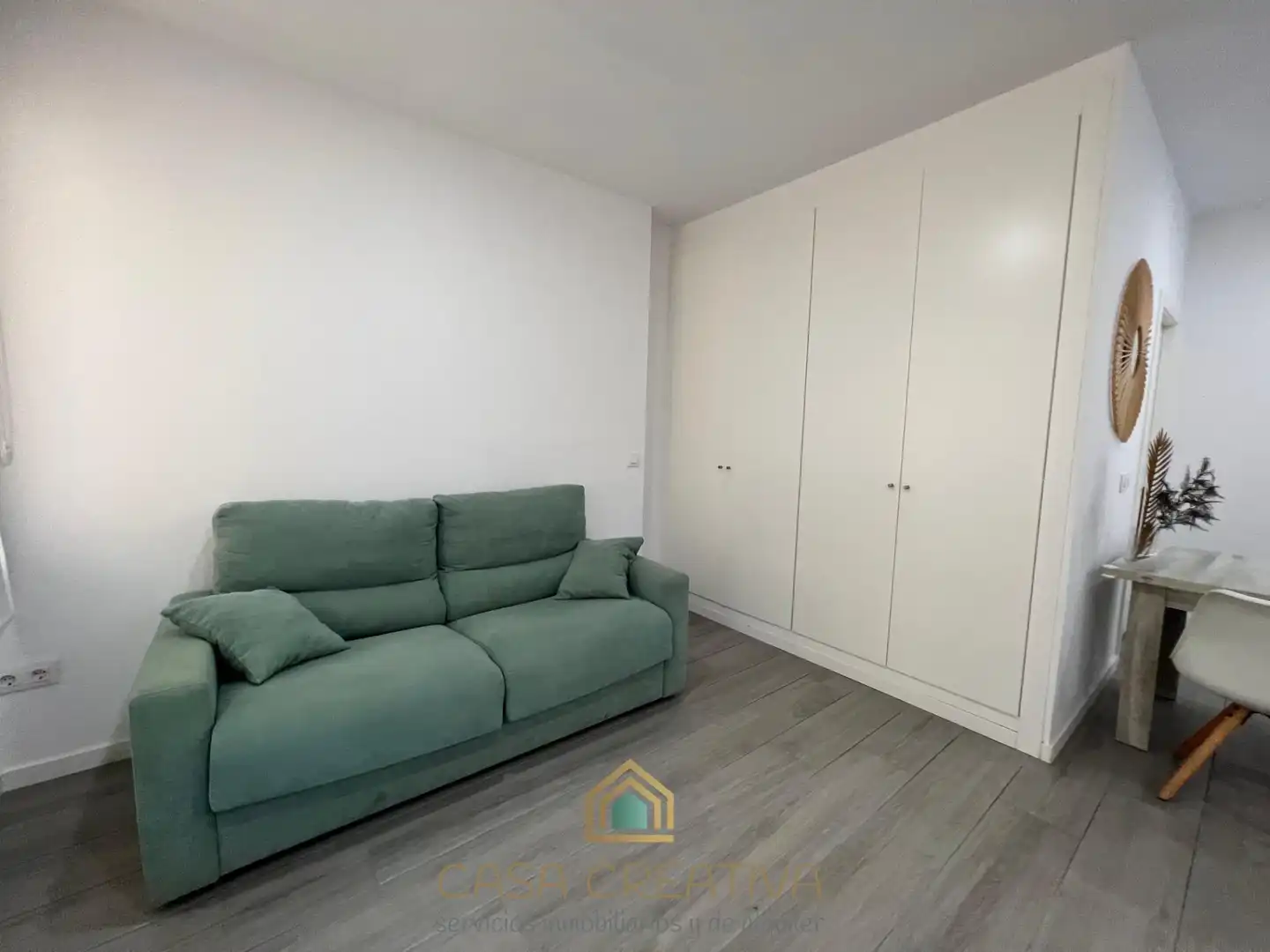 Dormitori de Estudi de lloguer en Valencia amb Aire condicionat, Calefacció i Moblat