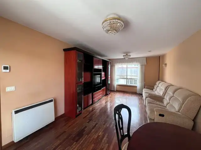 Sala de estar de Piso en venta en A Coruña Capital  con Calefacción, Parquet y Terraza