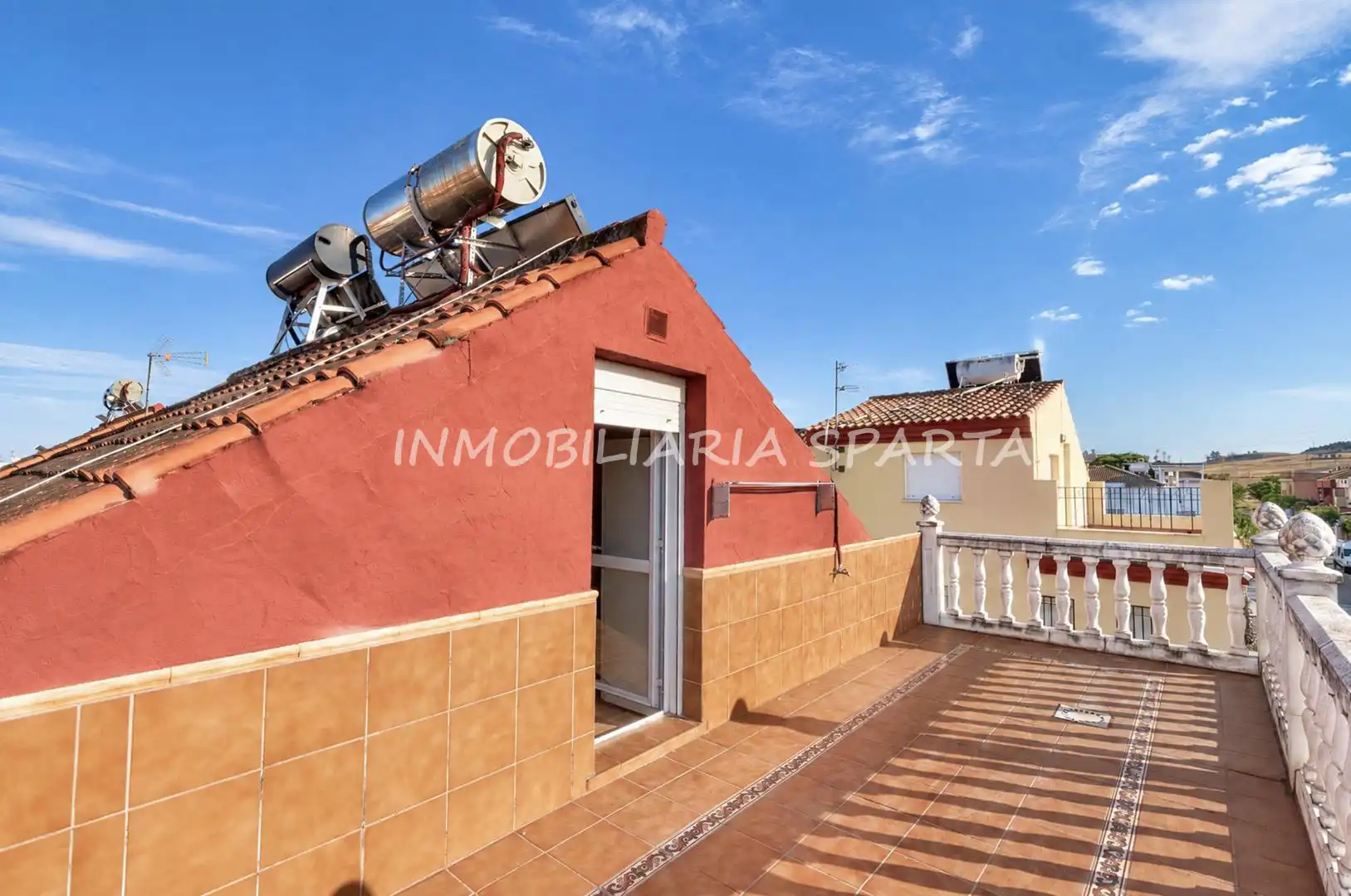 Terrassa de Casa adosada en venda en Santiponce, Sevilla