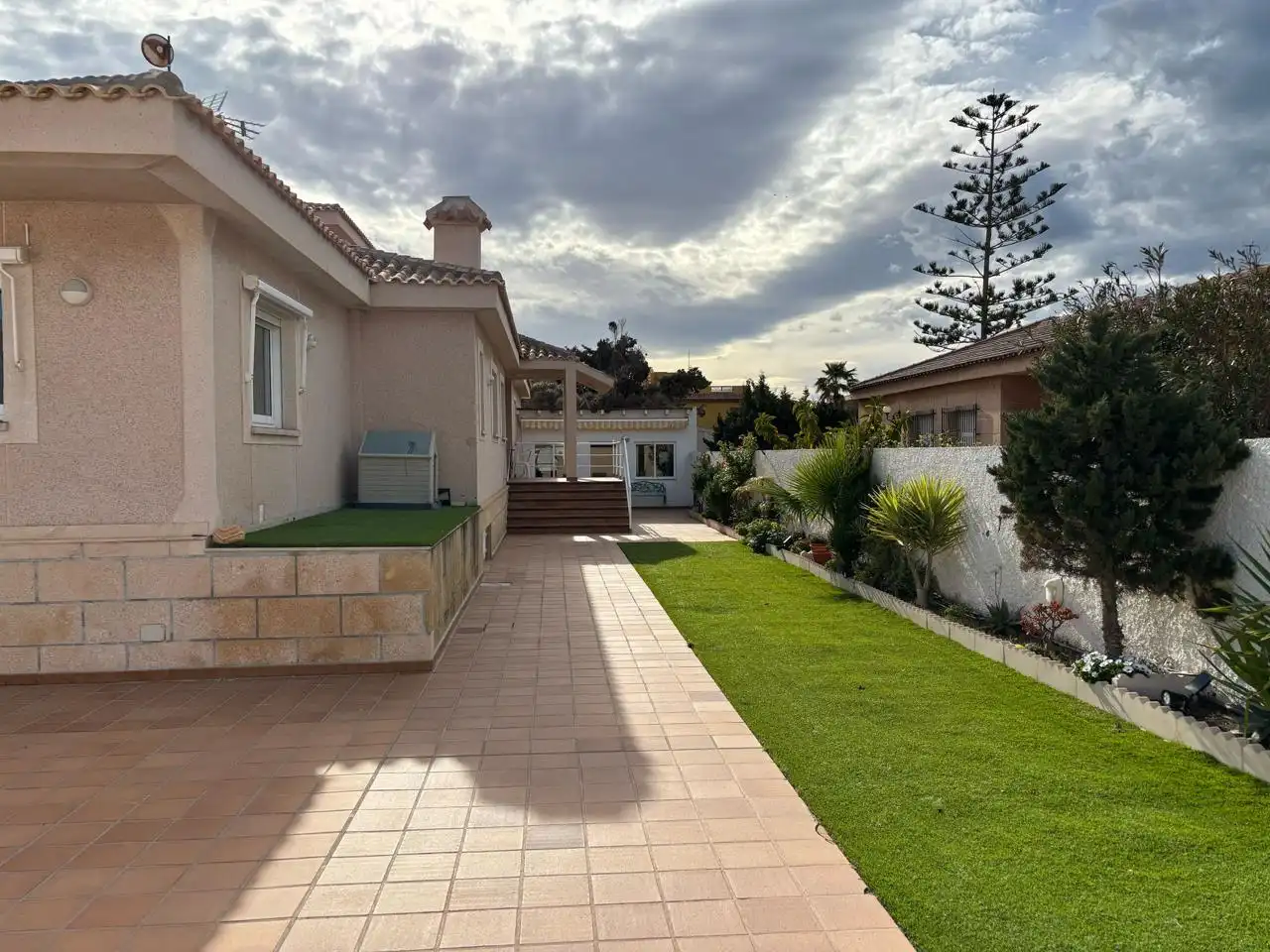 Jardín de Casa o chalet en venta en La Manga del Mar Menor con Aire acondicionado, Calefacción y Jardín privado