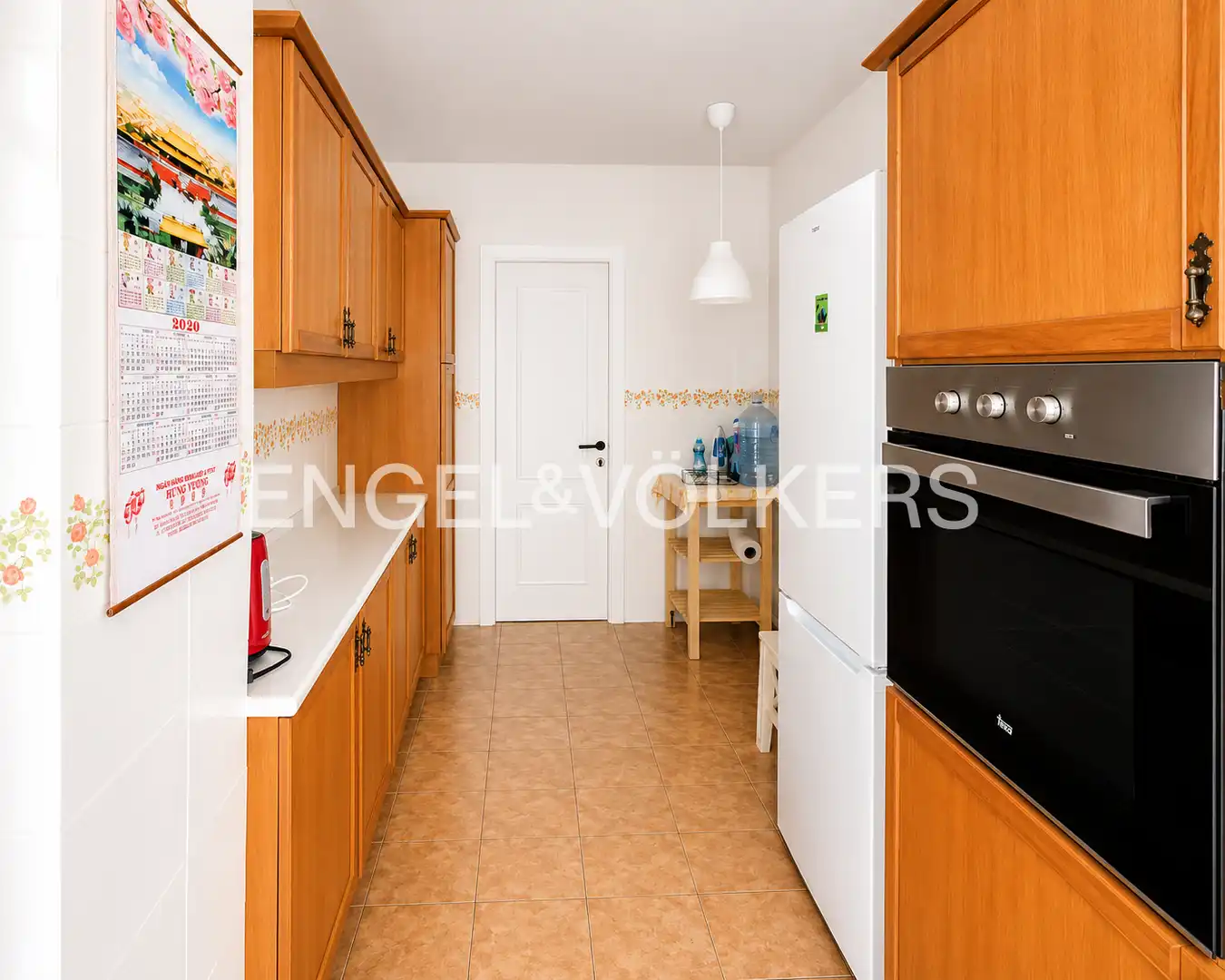 Cuina de Pis de lloguer en Barcelona amb Aire condicionat, Calefacció i Parquet