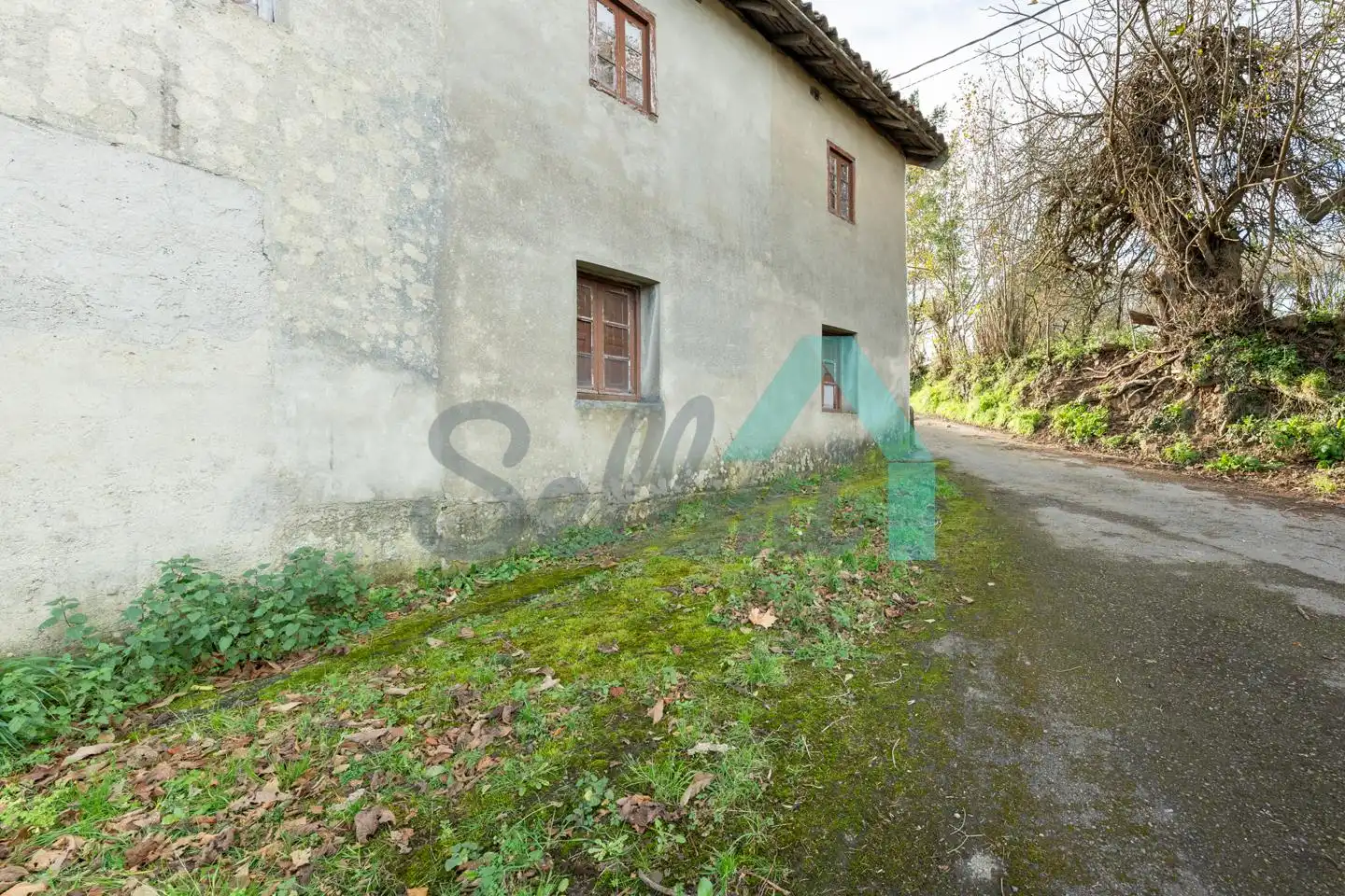 Exterior view of Houses for sale in Langreo  with Private garden and Terrace