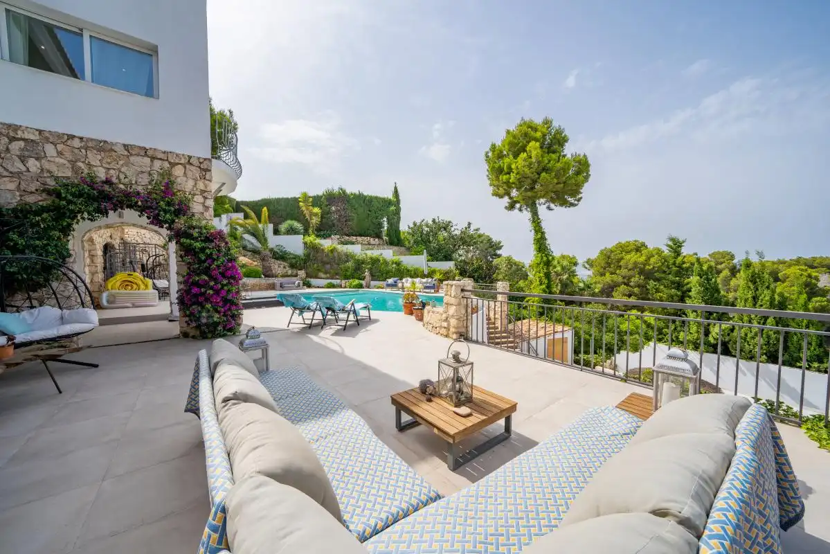 Terrassa de Casa o xalet en venda en Jávea / Xàbia amb Aire condicionat, Calefacció i Jardí privat