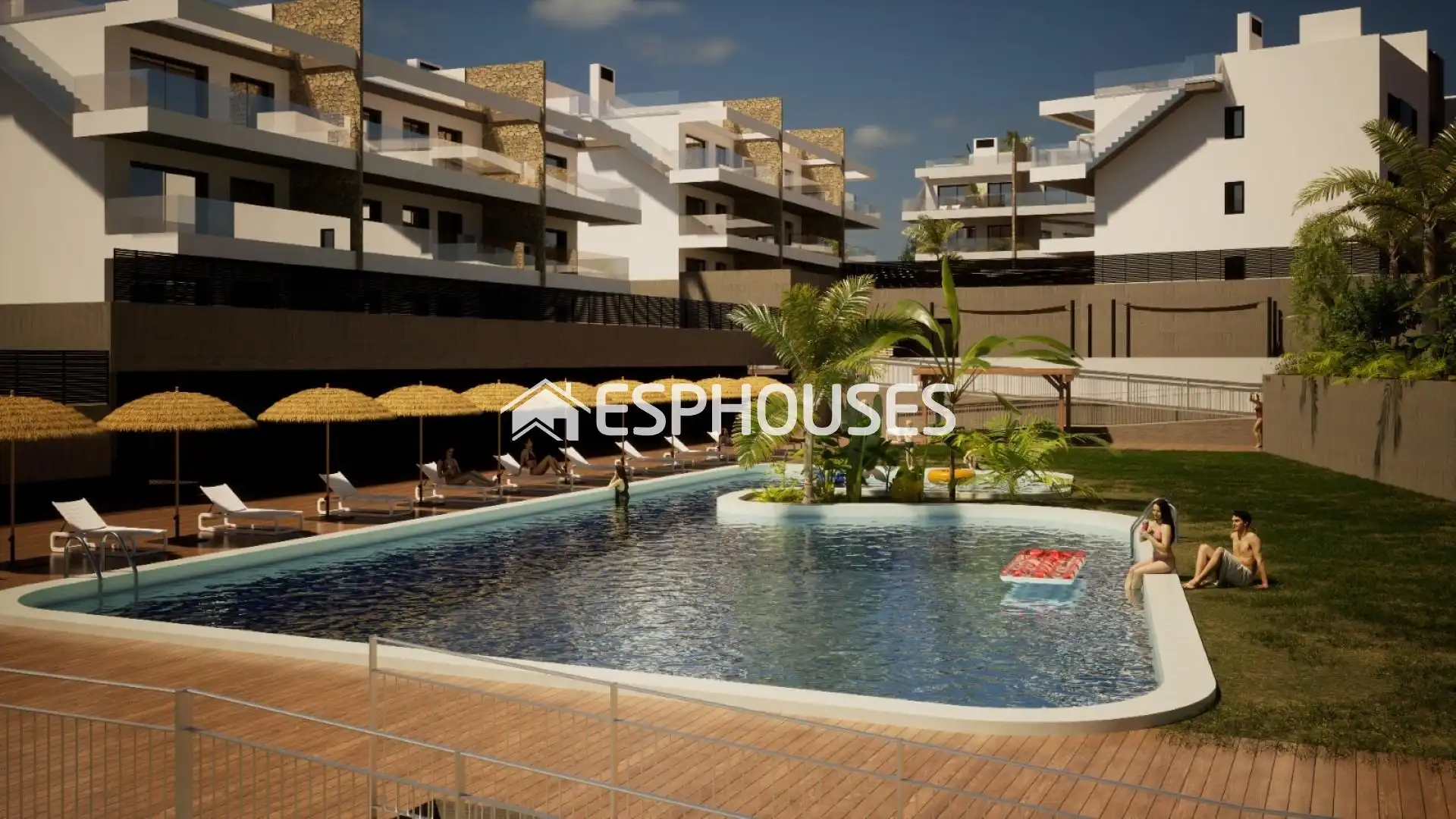 Piscina de Planta baja en venta en La Nucia con Aire acondicionado, Trastero y Piscina