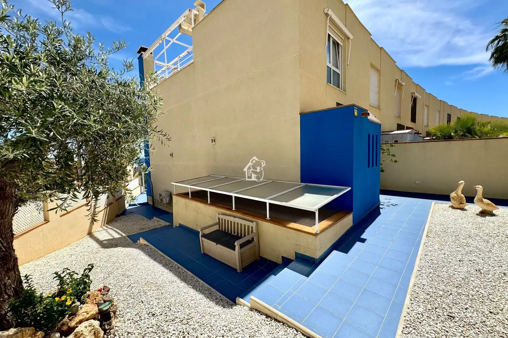 Terraza de Casa adosada de alquiler en Orihuela con Aire acondicionado, Terraza y Piscina
