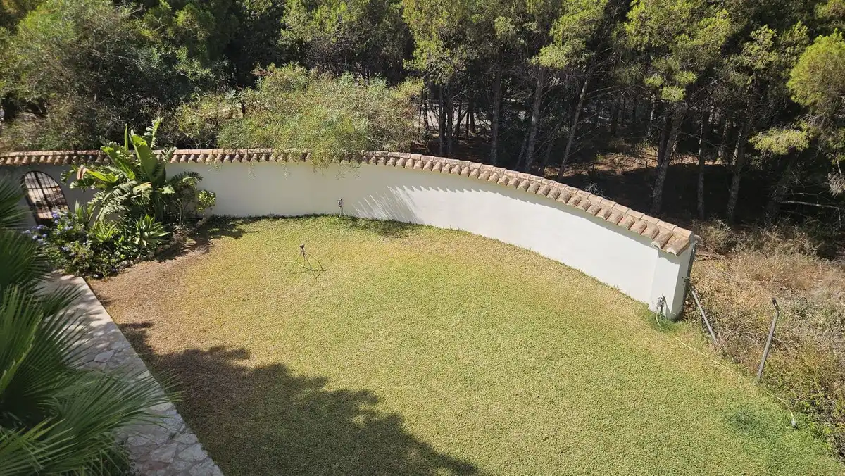 Jardín de Casa o chalet en venta en Mijas