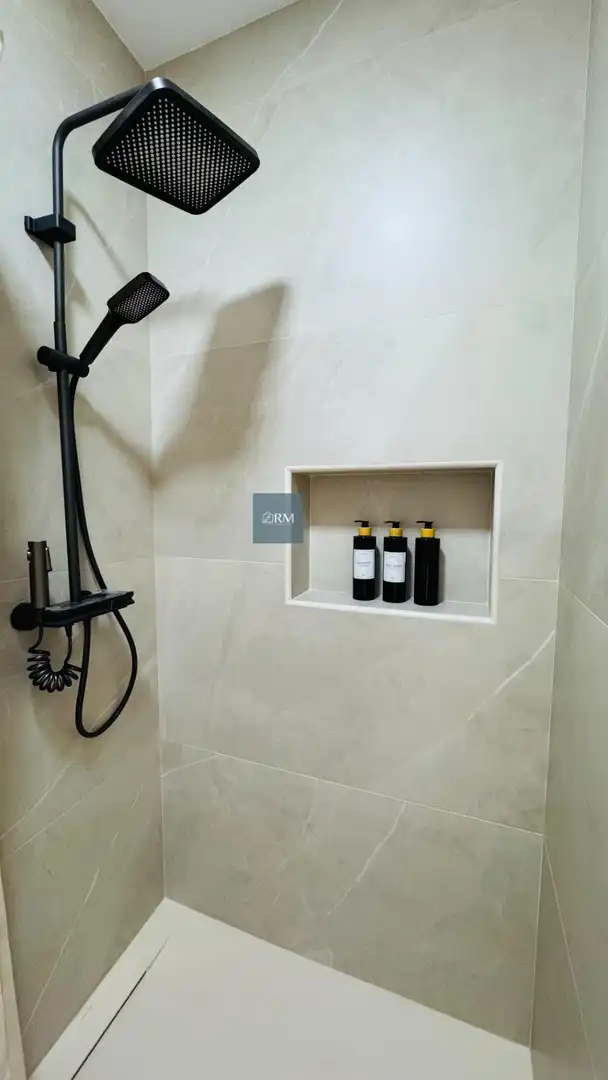 Baño de Apartamento de alquiler en Sanlúcar de Barrameda con Aire acondicionado, Amueblado y Balcón