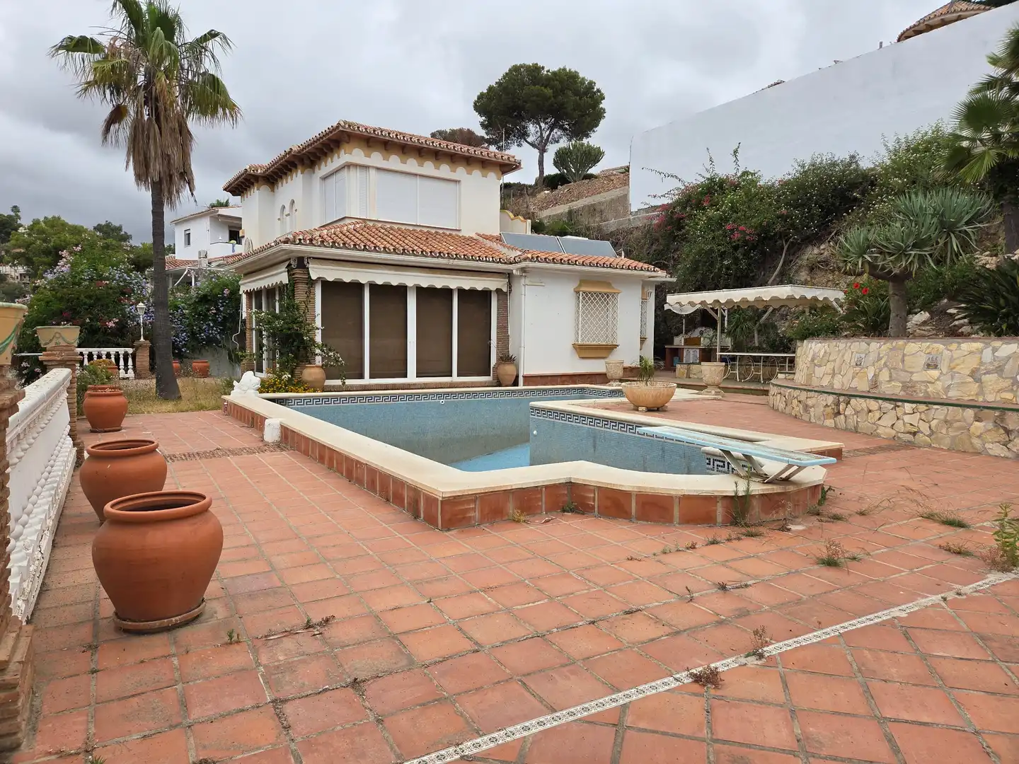 Vista exterior de Casa o chalet en venta en Vélez-Málaga con Aire acondicionado, Jardín privado y Terraza