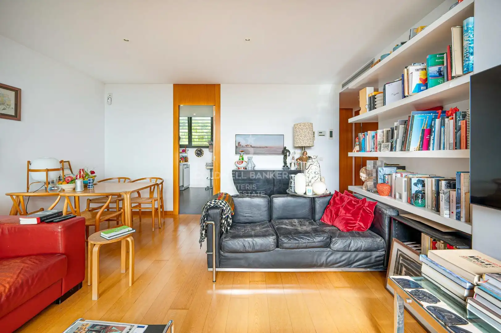 Sala d'estar de Àtic en venda en Barcelona amb Aire condicionat, Calefacció i Parquet