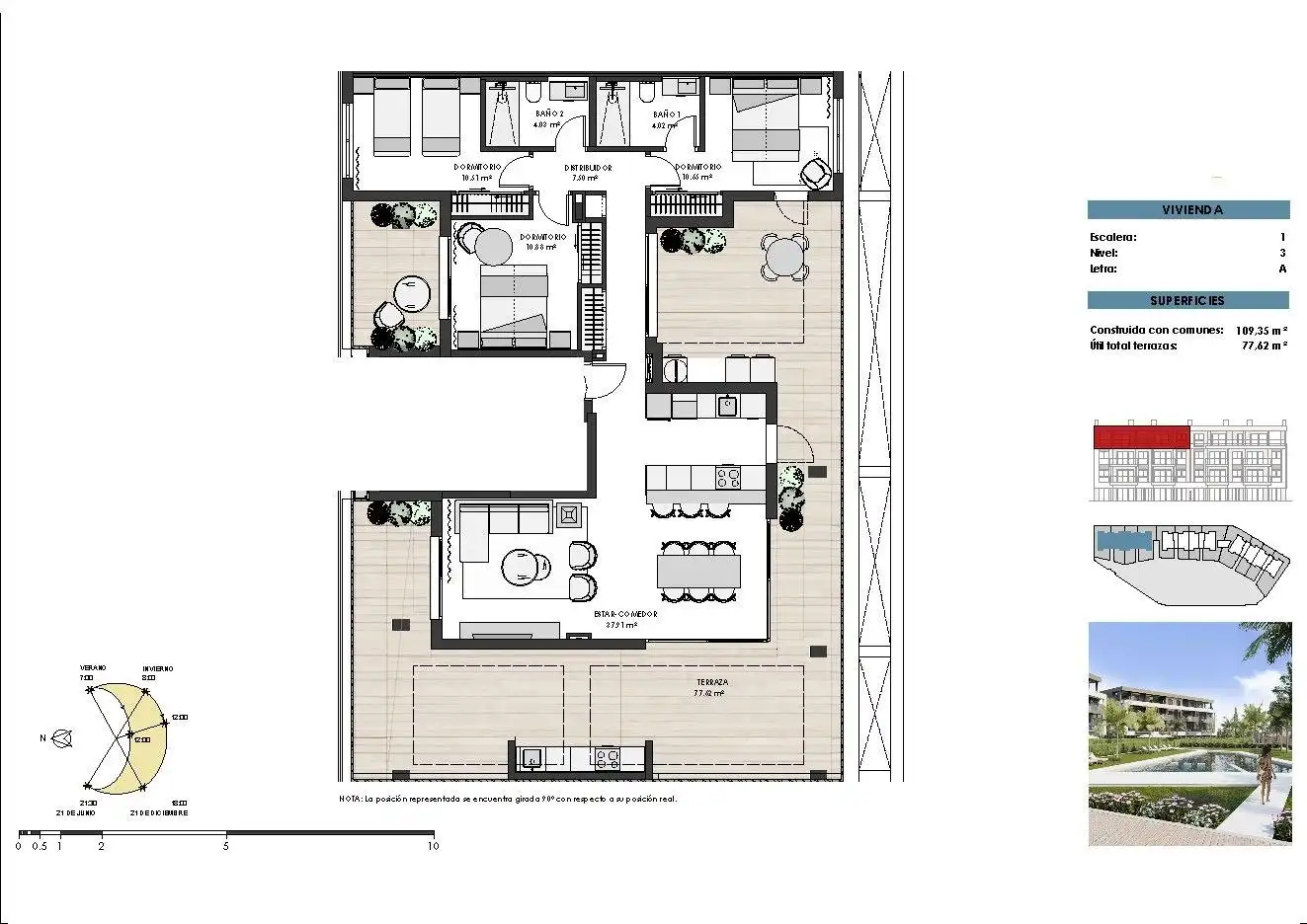 Attique avec piscine à vendre à Mar Menor Golf, imagen 15
