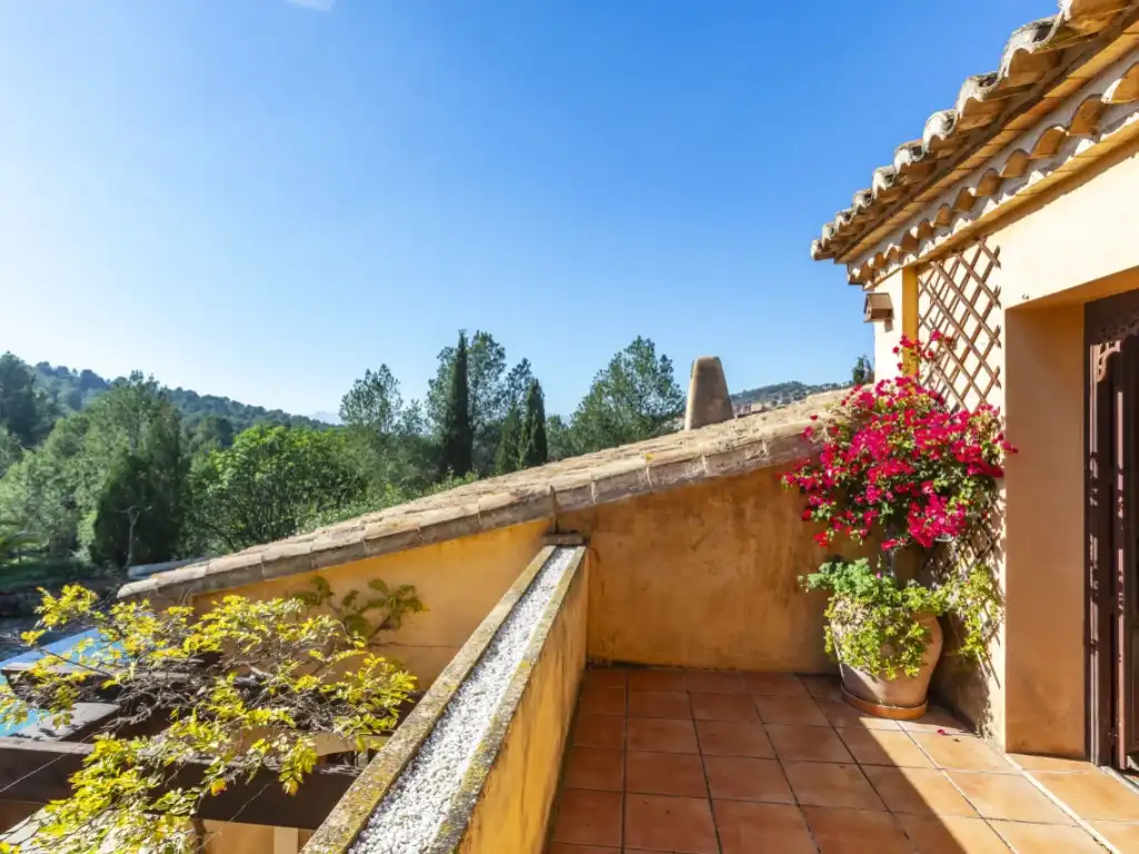 Terrassa de Casa o xalet en venda en Borriol