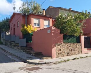 Exterior view of Single-family semi-detached for sale in Sant Hilari Sacalm  with Heating, Private garden and Storage room