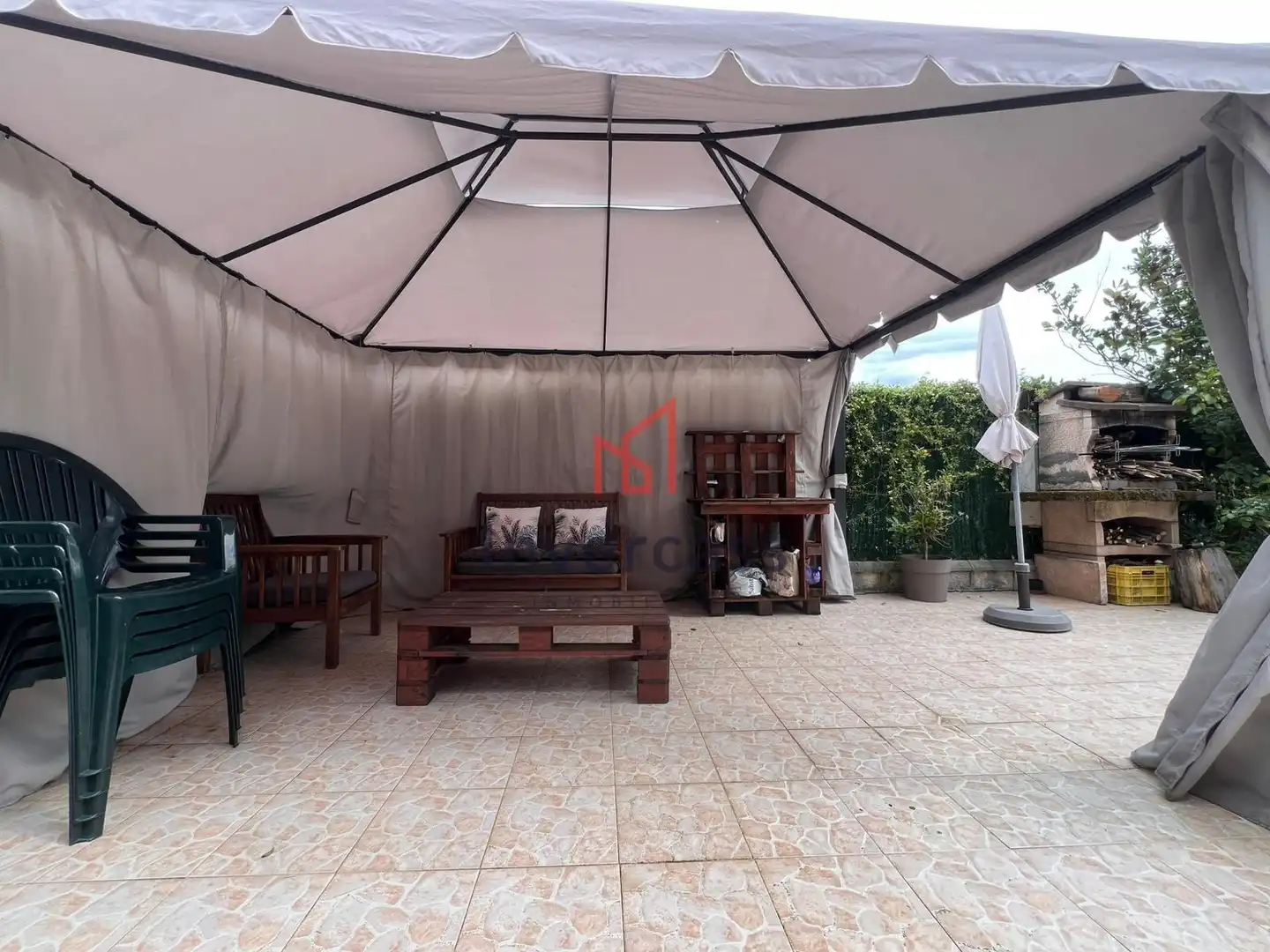 Terraza de Casa adosada en venta en Castro-Urdiales con Calefacción, Jardín privado y Terraza