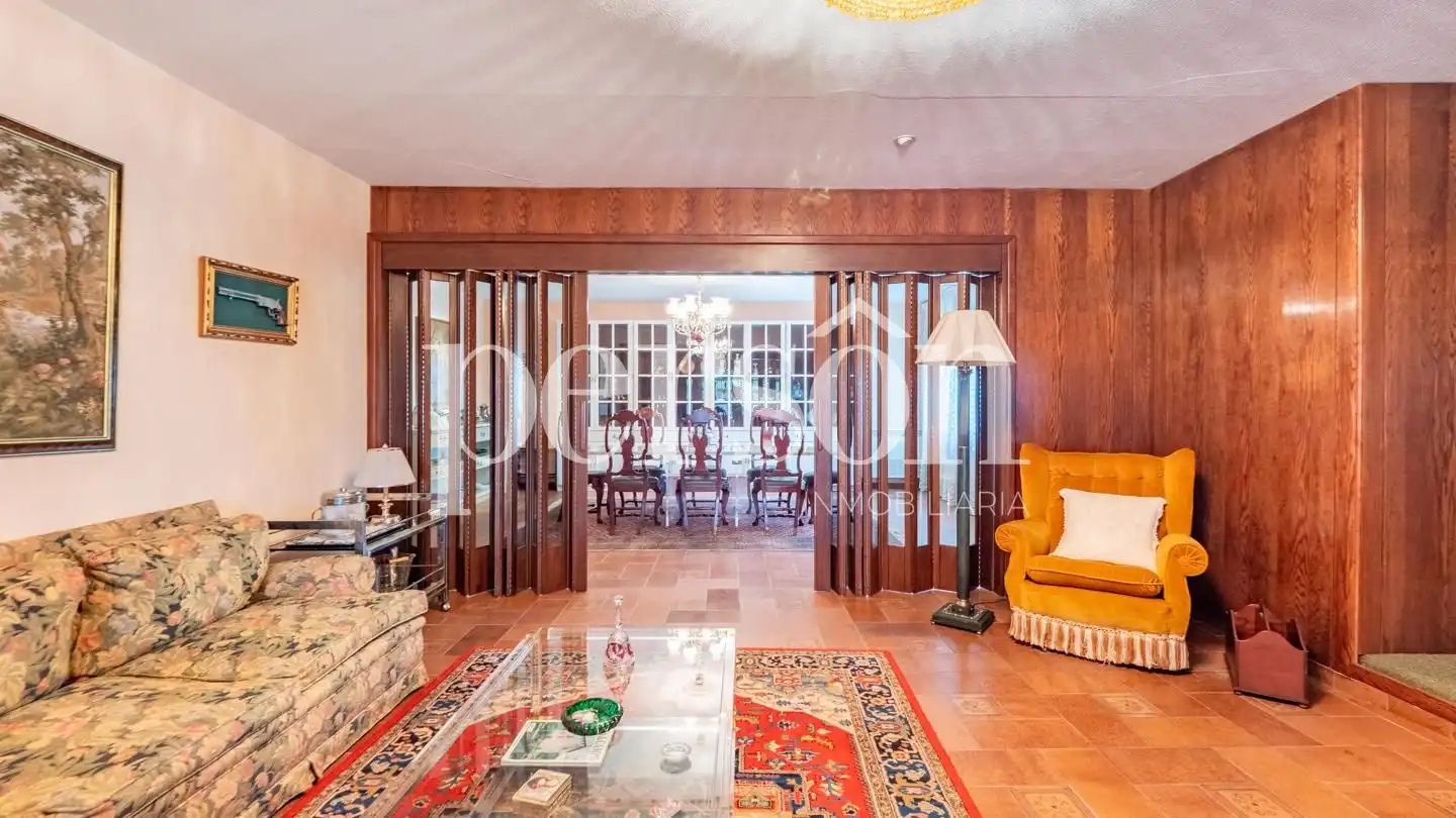 Sala d'estar de Finca rústica en venda en Canals amb Aire condicionat, Calefacció i Jardí privat