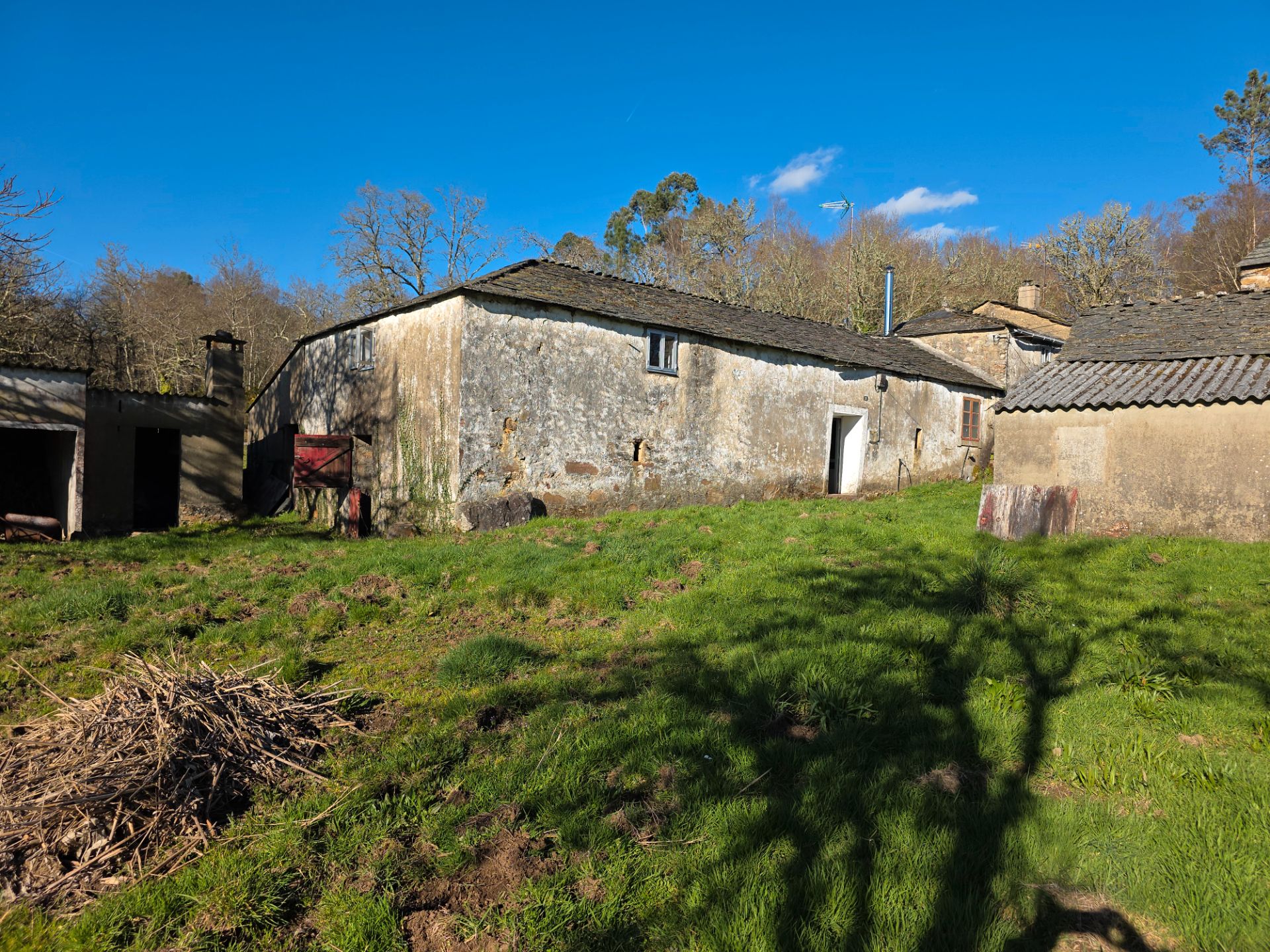 Vista exterior de Finca rústica en venta en Xermade con Jardín privado