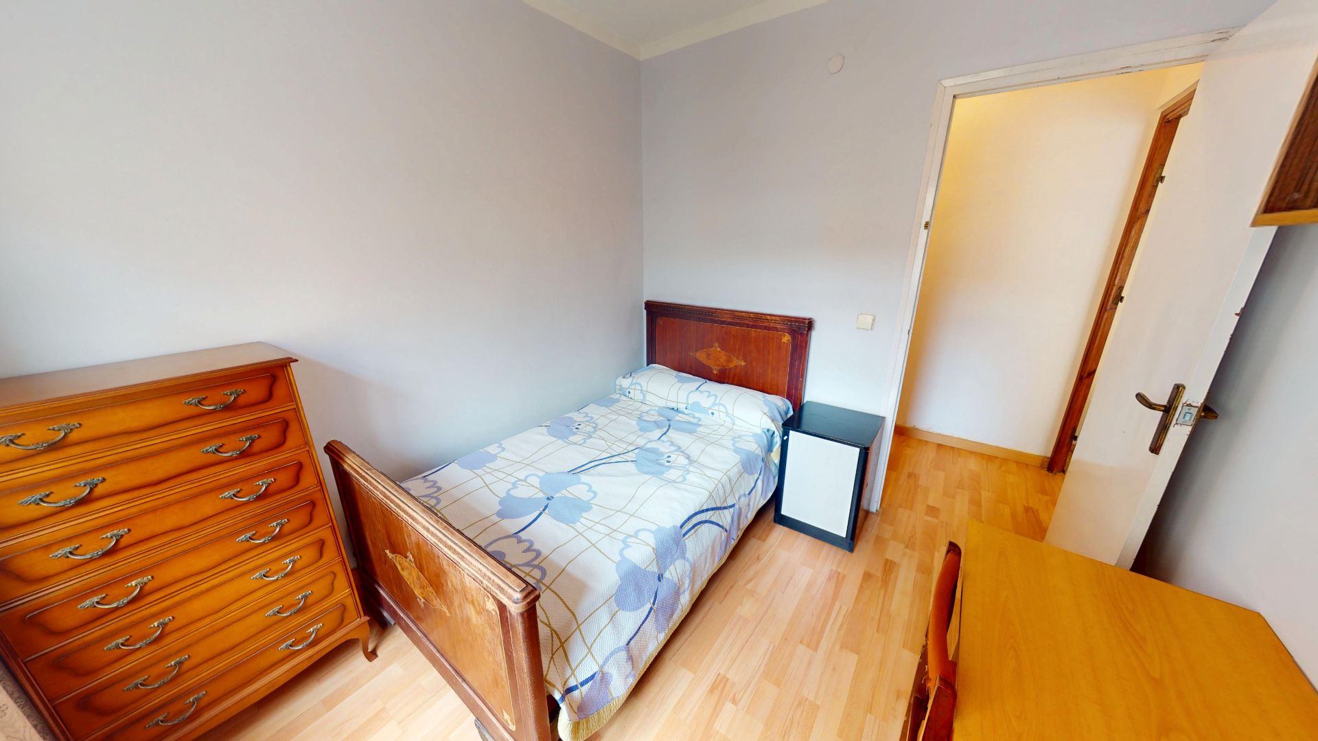 Bedroom of Flat for sale in Alicante / Alacant  with Air Conditioner, Parquet flooring and Washing machine