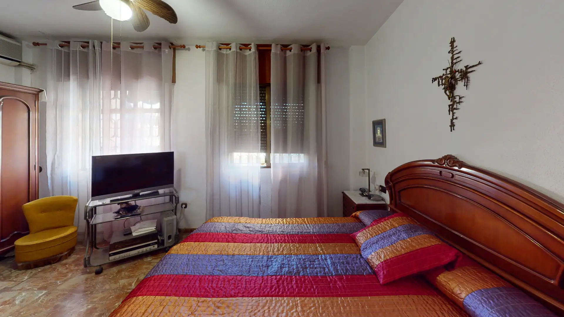 Dormitori de Casa o xalet en venda en Almería amb Aire condicionat, Terrassa i Traster