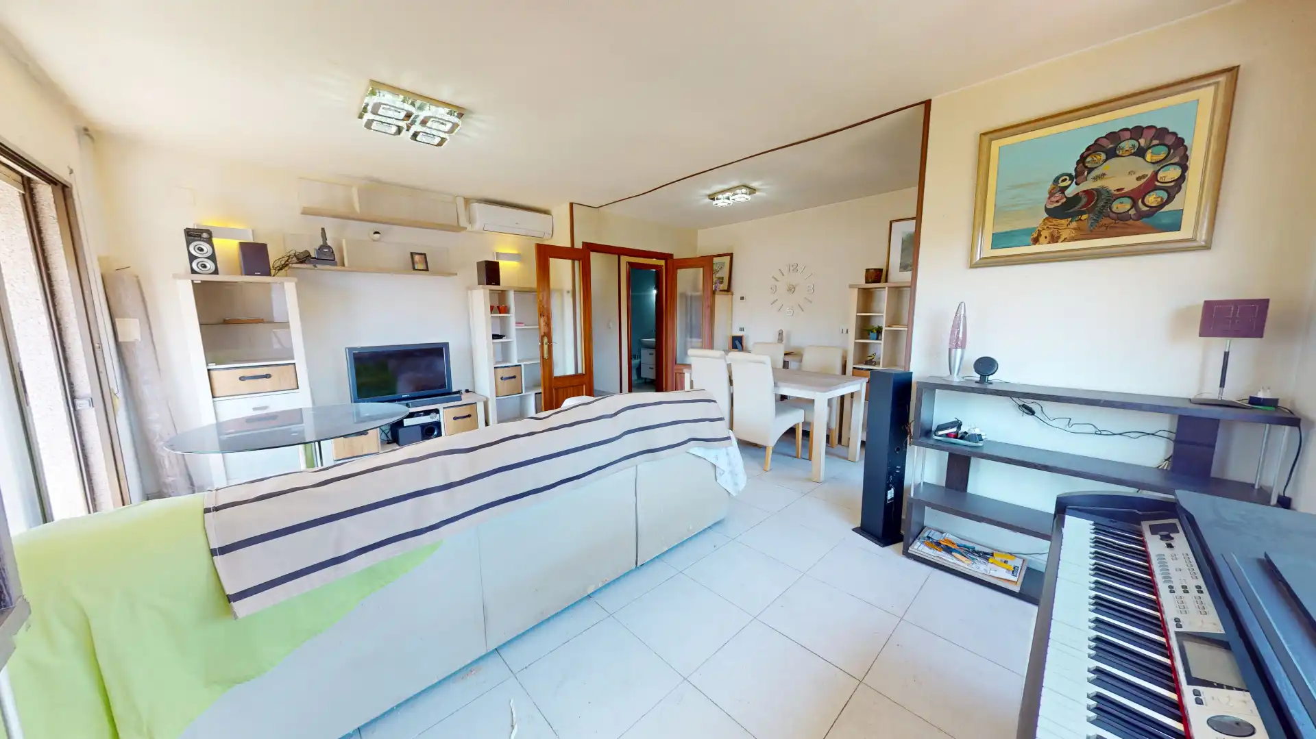 Living room of Flat for sale in Alicante / Alacant  with Air Conditioner, Heating and Terrace